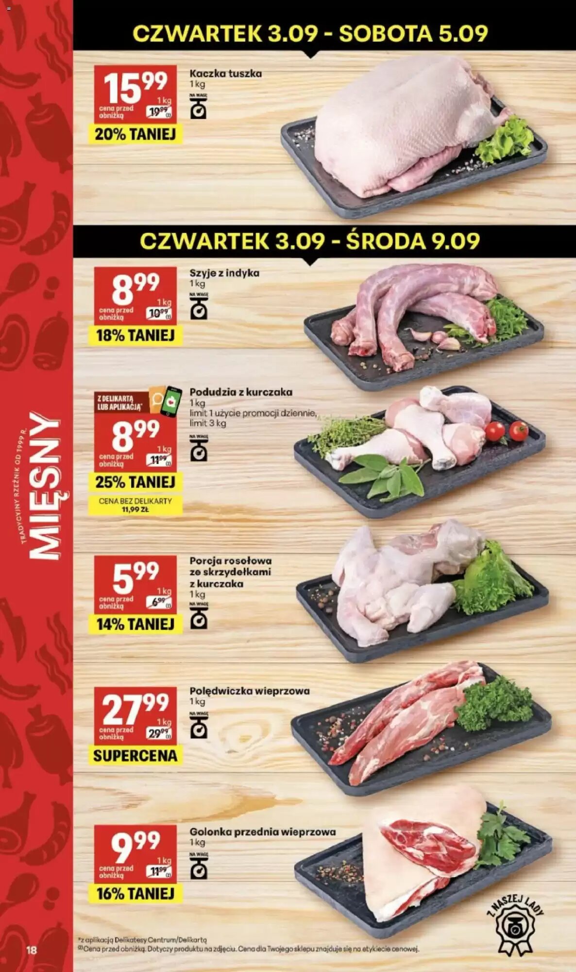 Gazetka promocyjna Delikatesy Centrum  ważna od 03.09.2026 - Strona 18.