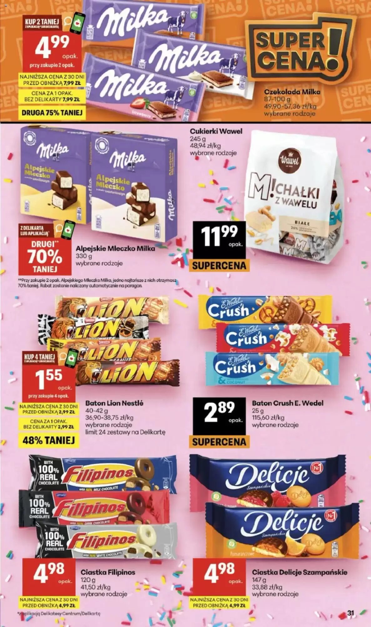 Gazetka promocyjna Delikatesy Centrum  ważna od 03.09.2026 - Strona 31.