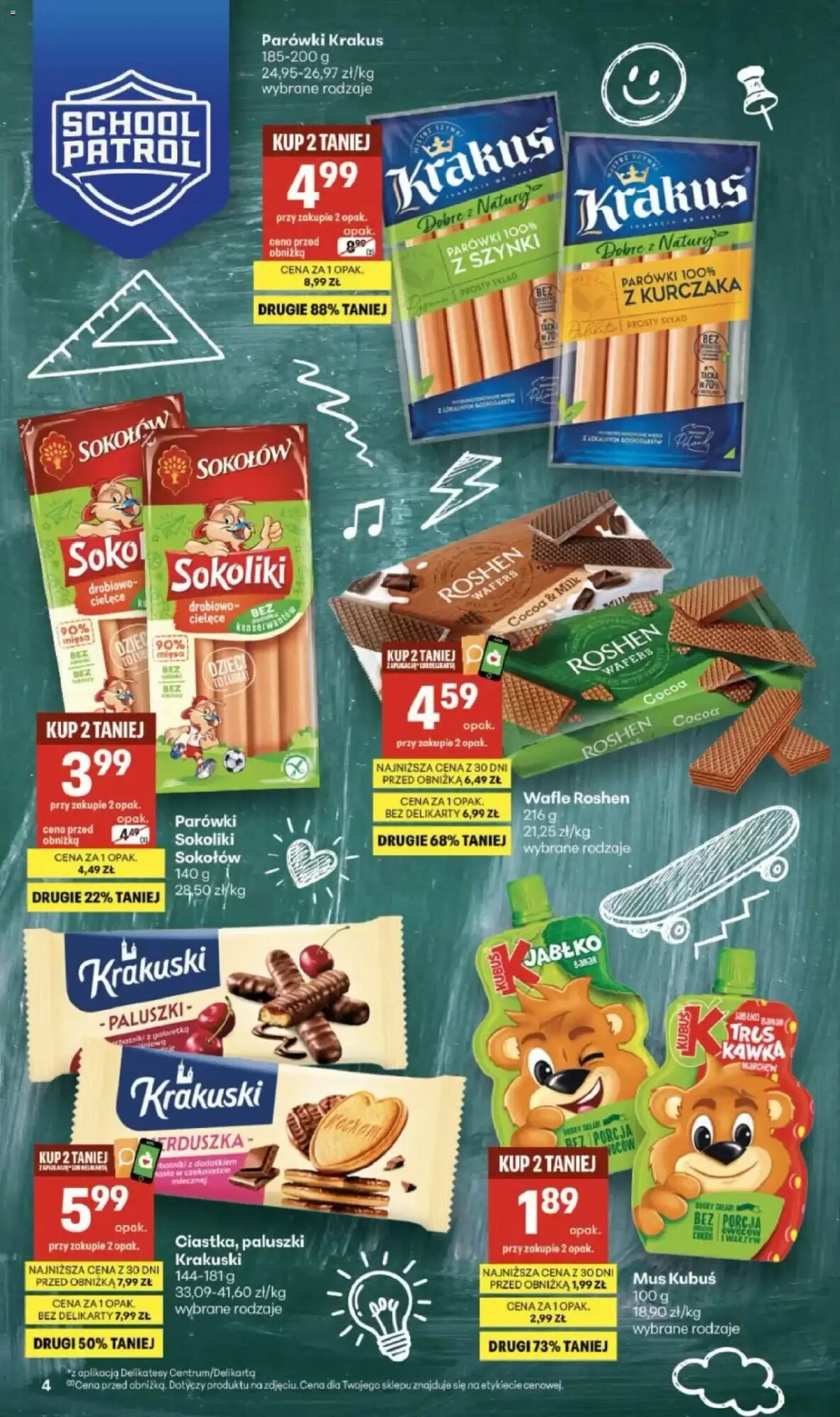 Gazetka promocyjna Delikatesy Centrum  ważna od 03.09.2026 - Strona 4.