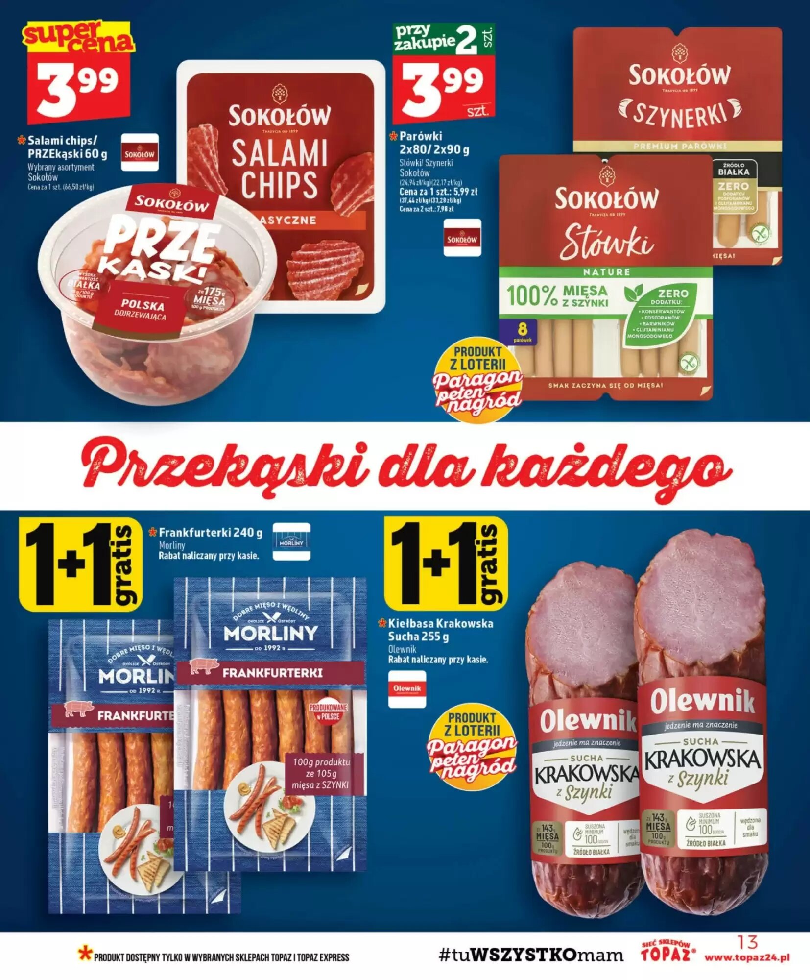 Gazetka promocyjna Topaz  ważna od 03.09.2026 - Strona 13.