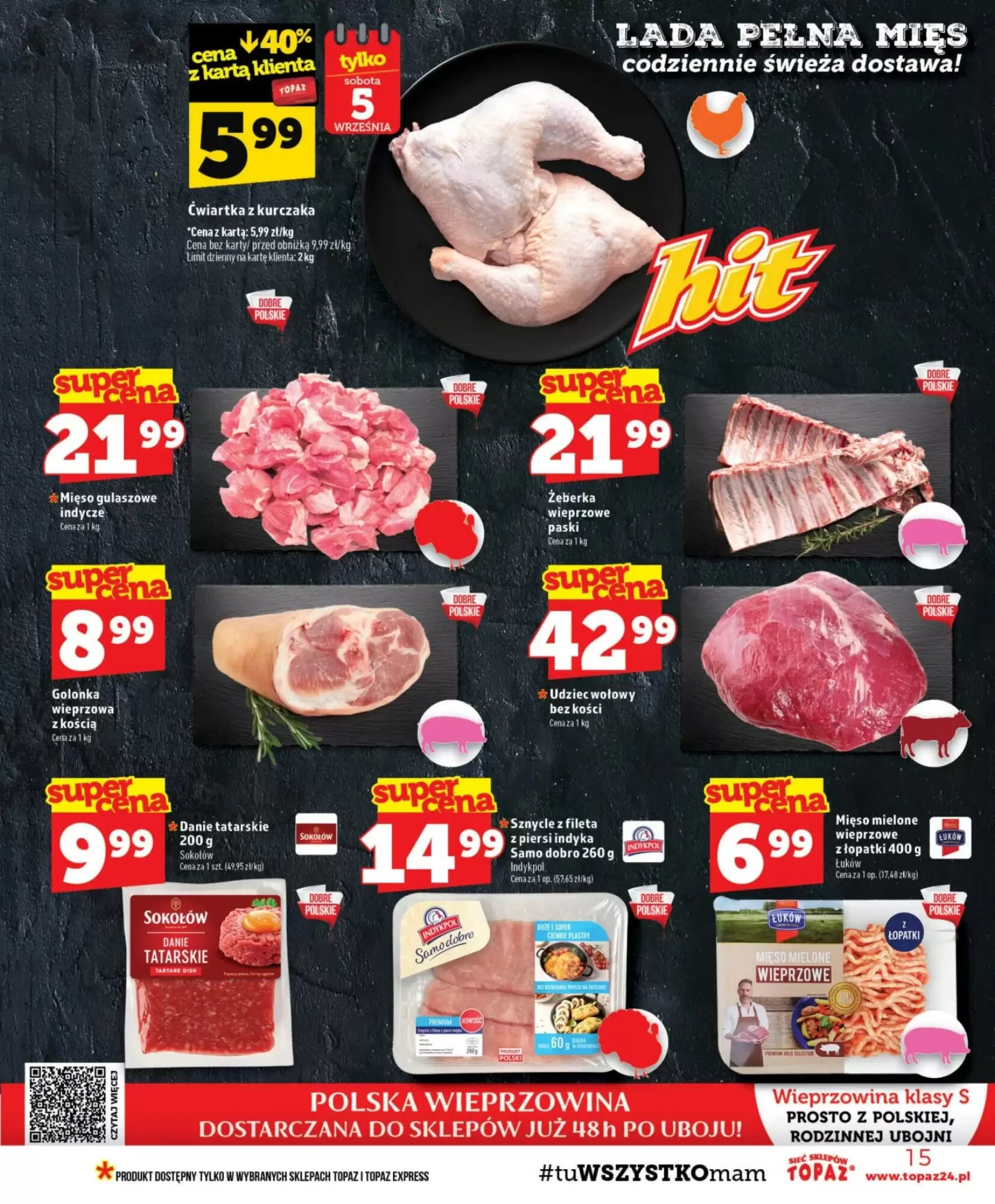 Gazetka promocyjna Topaz  ważna od 03.09.2026 - Strona 15.