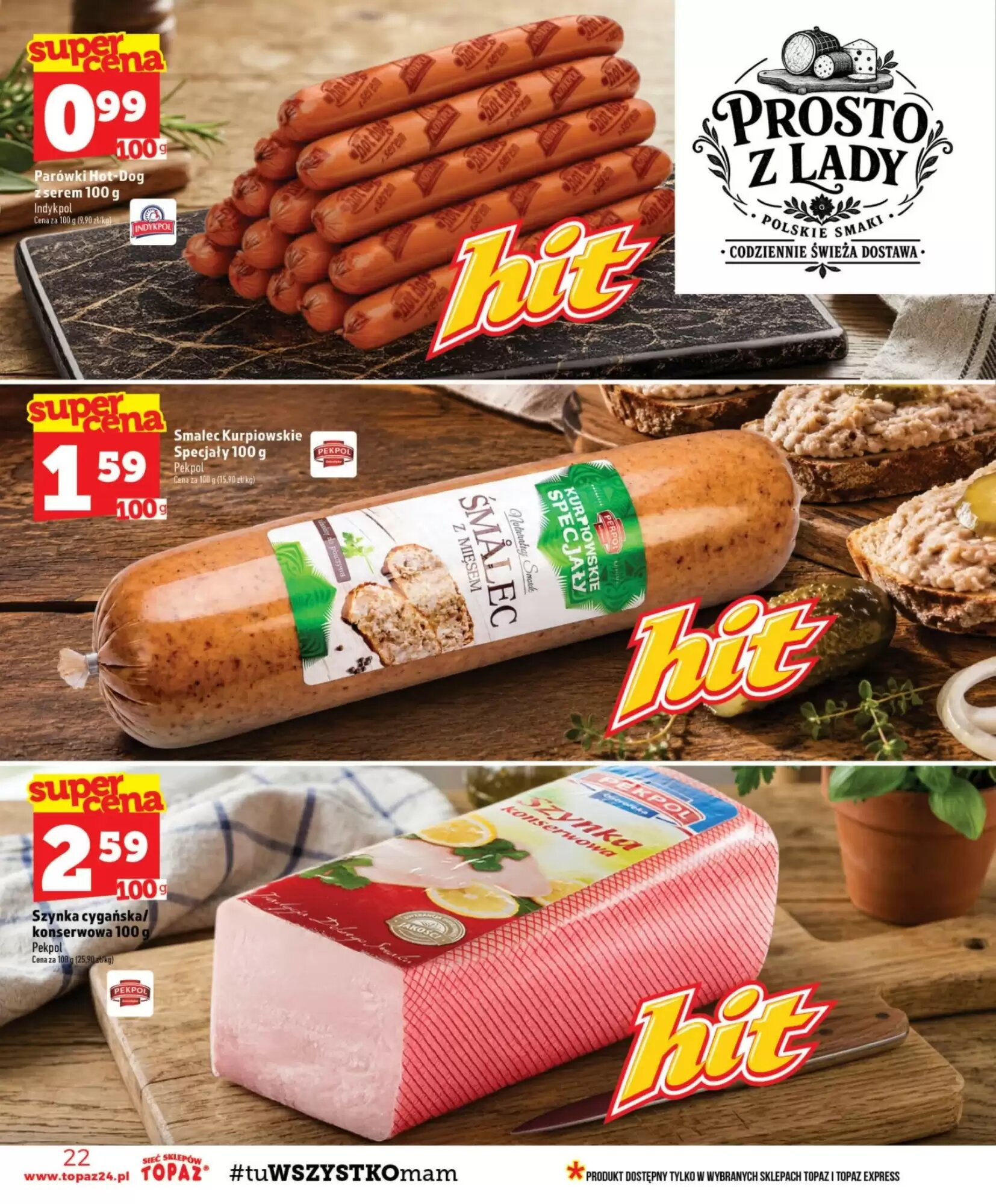 Gazetka promocyjna Topaz  ważna od 03.09.2026 - Strona 22.