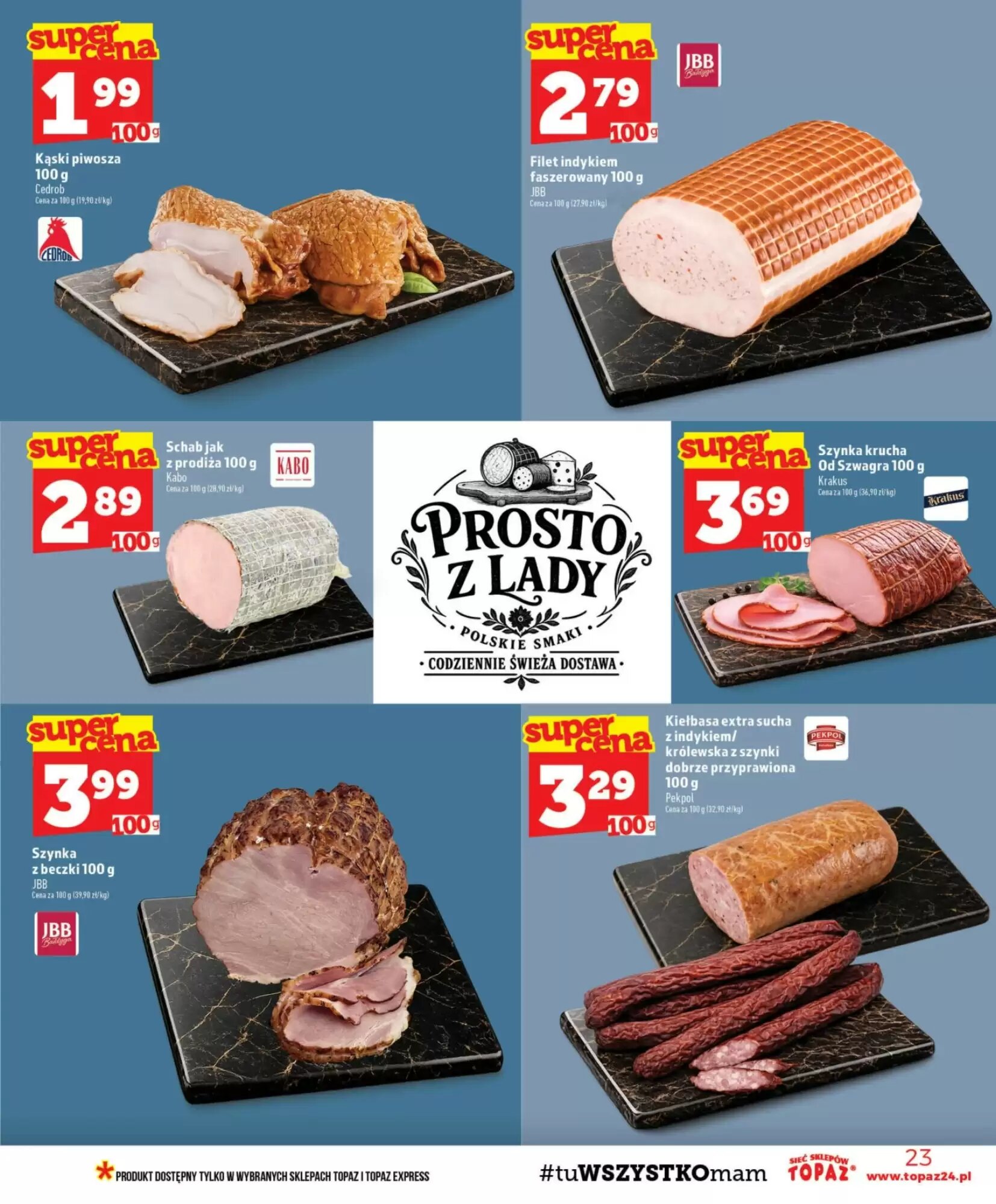 Gazetka promocyjna Topaz  ważna od 03.09.2026 - Strona 23.
