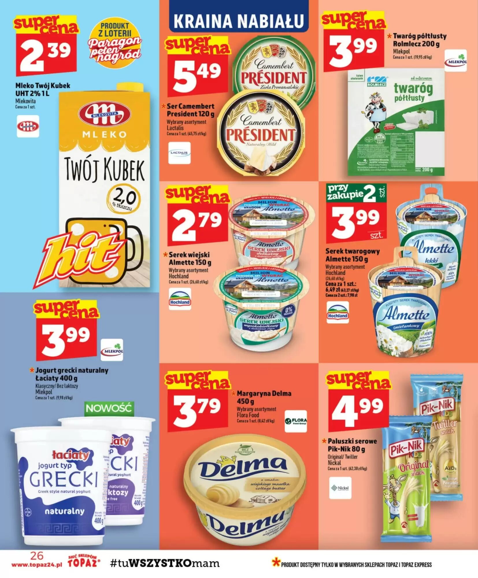 Gazetka promocyjna Topaz  ważna od 03.09.2026 - Strona 26.