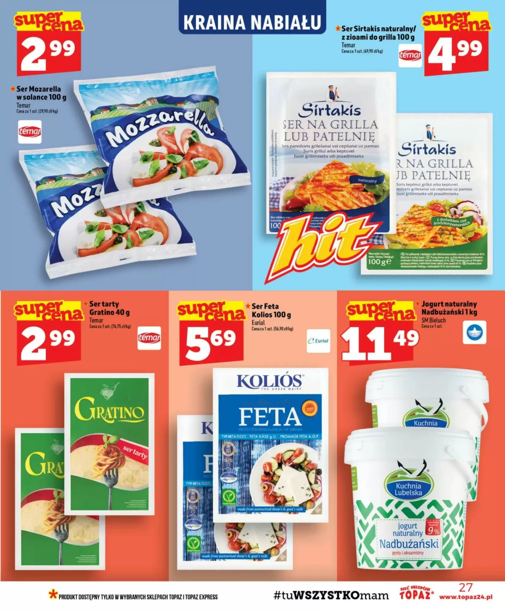Gazetka promocyjna Topaz  ważna od 03.09.2026 - Strona 27.
