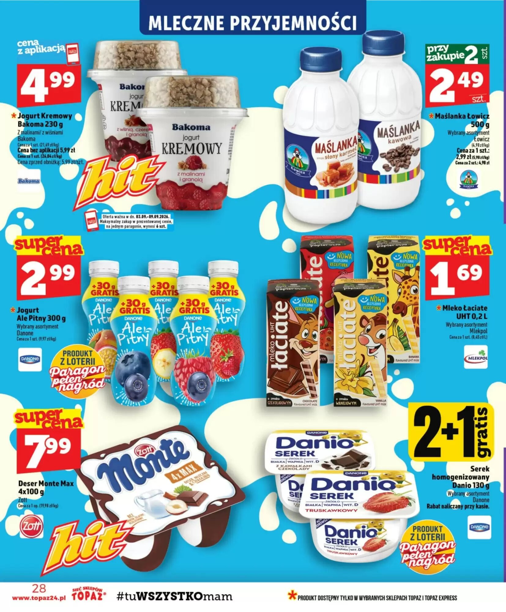 Gazetka promocyjna Topaz  ważna od 03.09.2026 - Strona 28.
