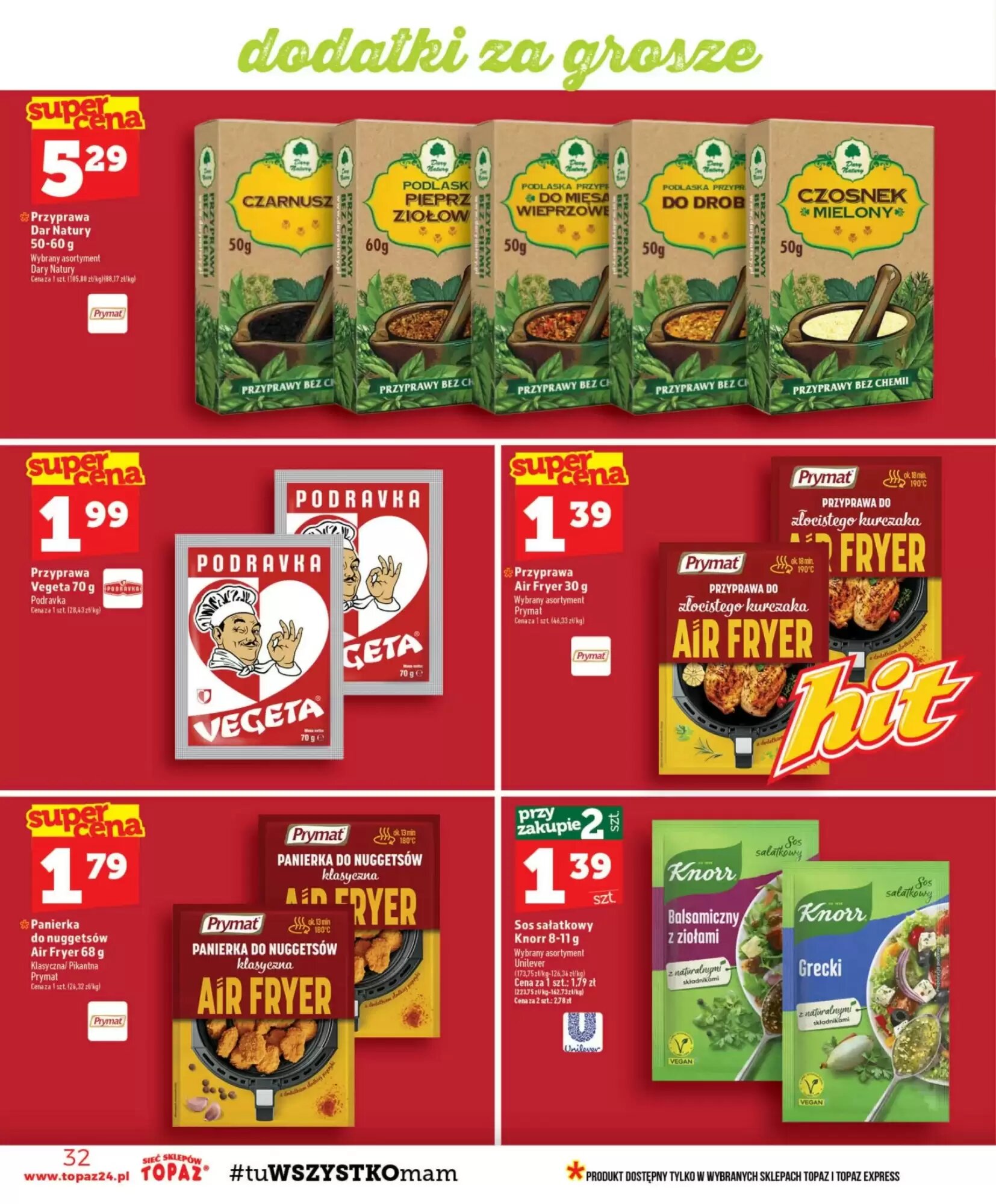 Gazetka promocyjna Topaz  ważna od 03.09.2026 - Strona 32.