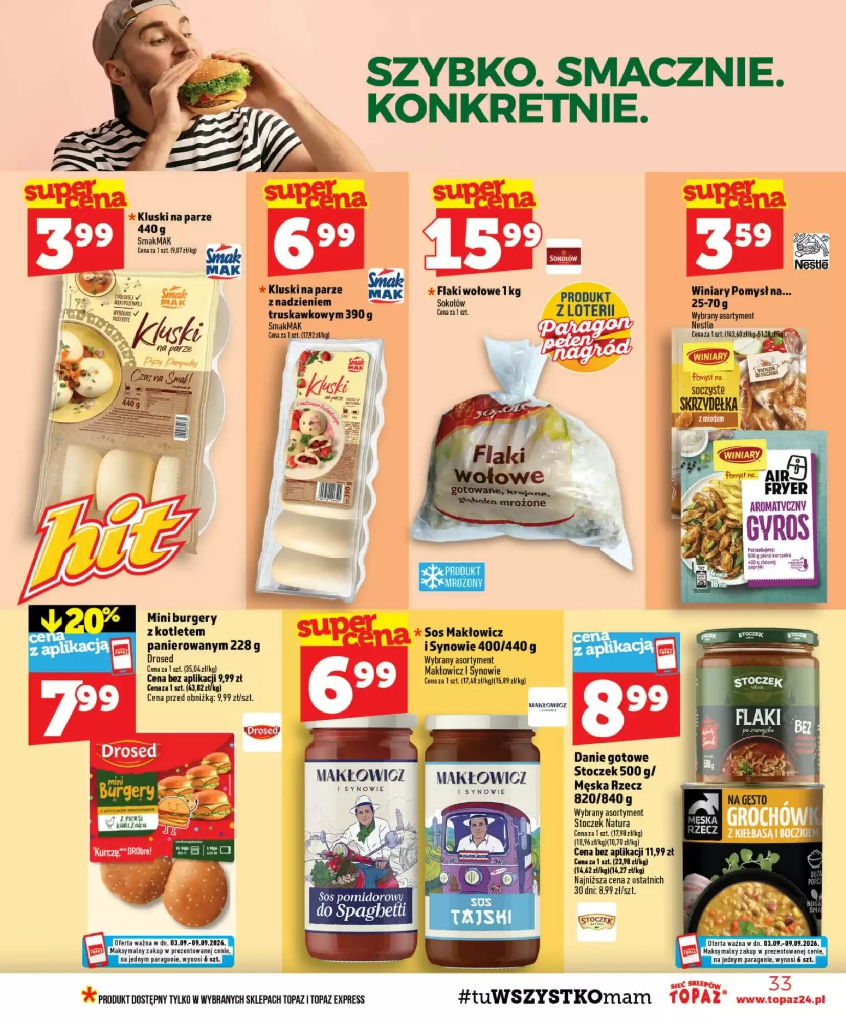 Gazetka promocyjna Topaz  ważna od 03.09.2026 - Strona 33.
