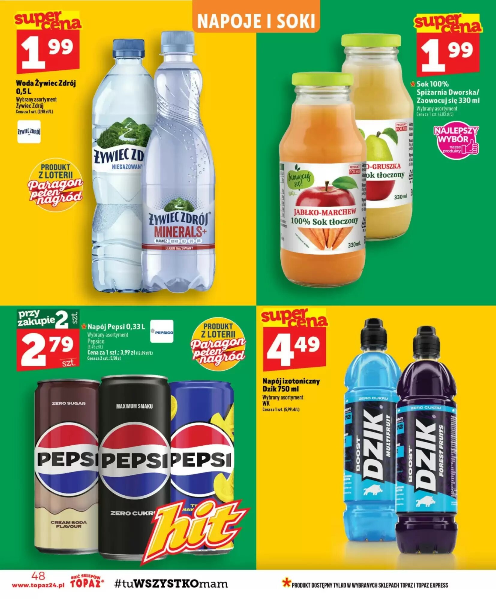 Gazetka promocyjna Topaz  ważna od 03.09.2026 - Strona 48.