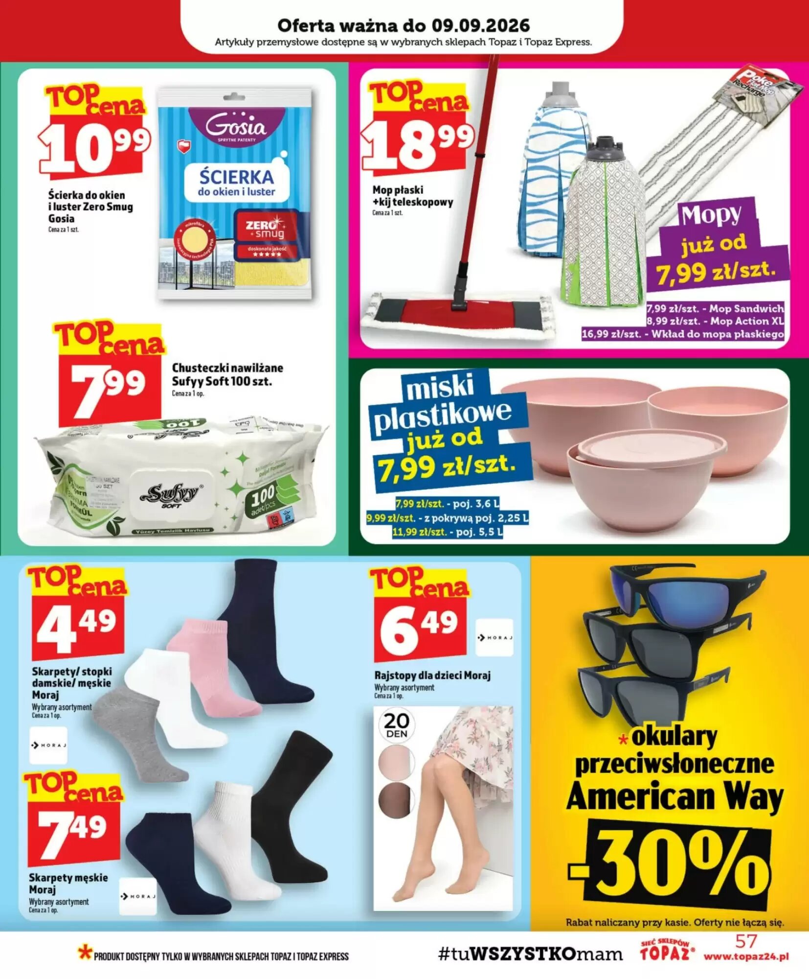 Gazetka promocyjna Topaz  ważna od 03.09.2026 - Strona 57.