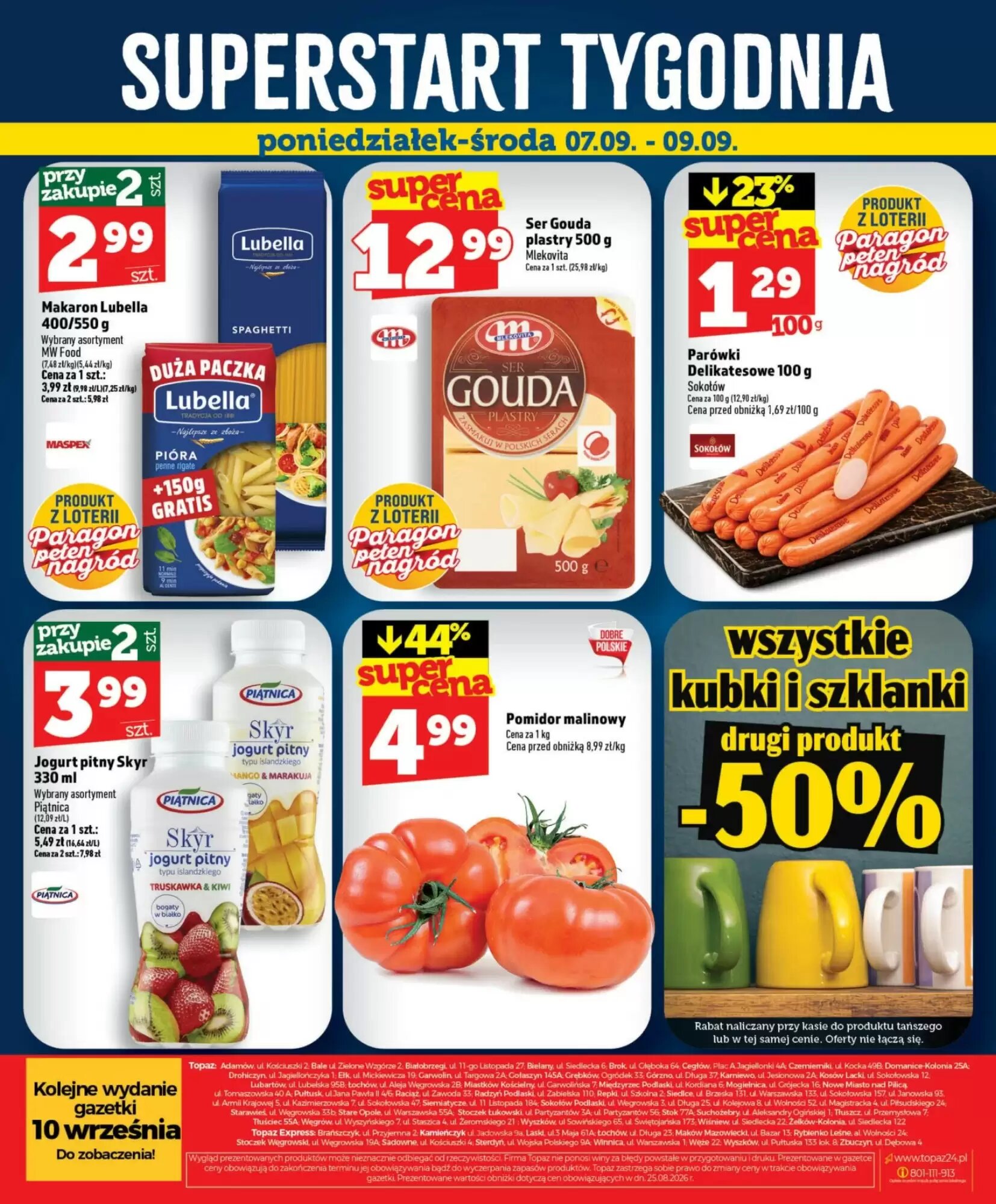 Gazetka promocyjna Topaz  ważna od 03.09.2026 - Strona 58.