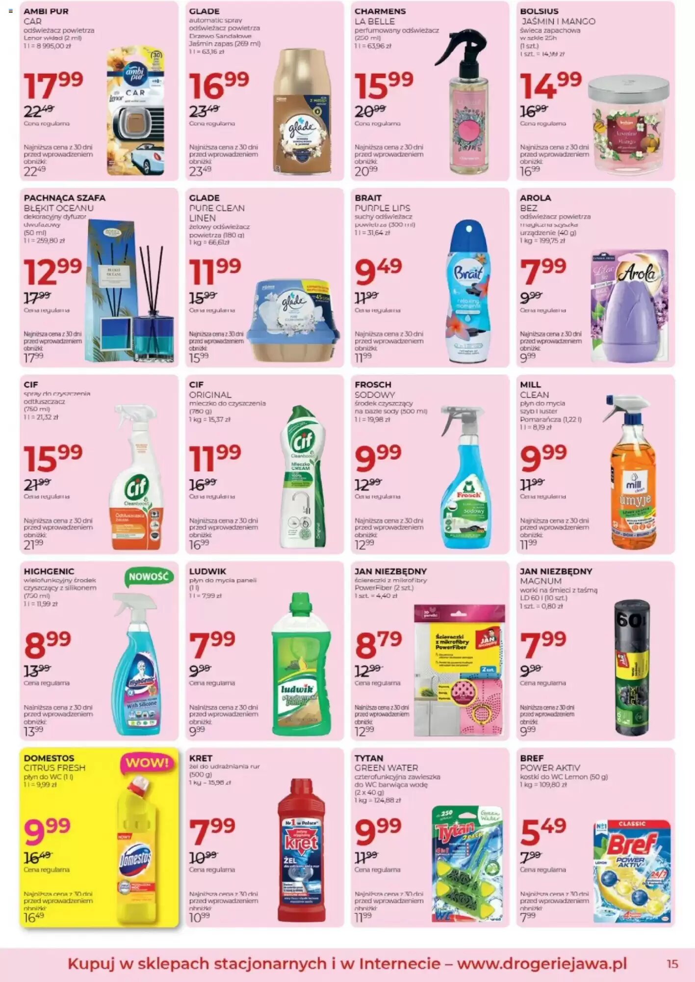 Gazetka promocyjna Jawa Drogerie  ważna od 03.09.2026 - Strona 15.