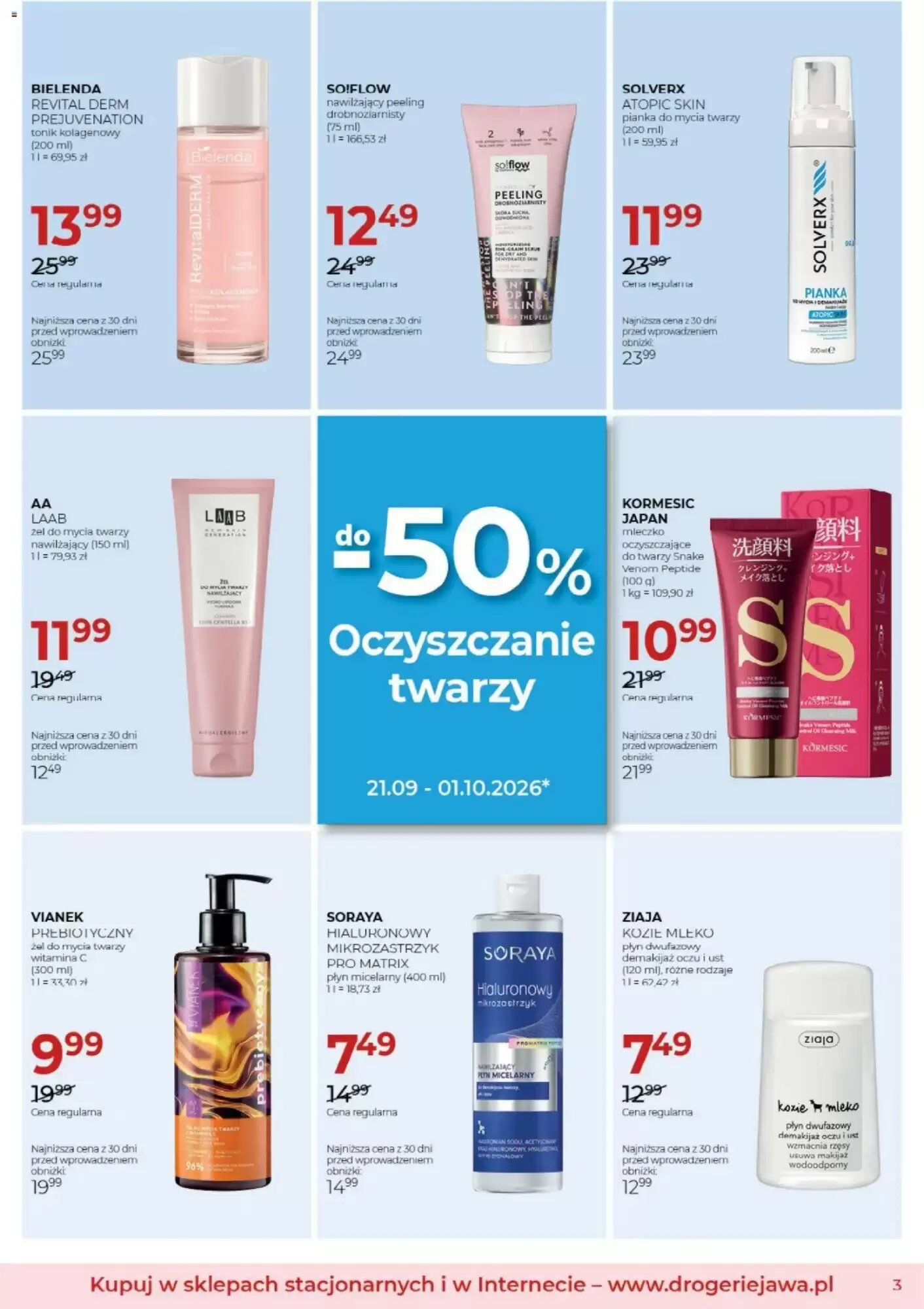 Gazetka promocyjna Jawa Drogerie  ważna od 03.09.2026 - Strona 3.