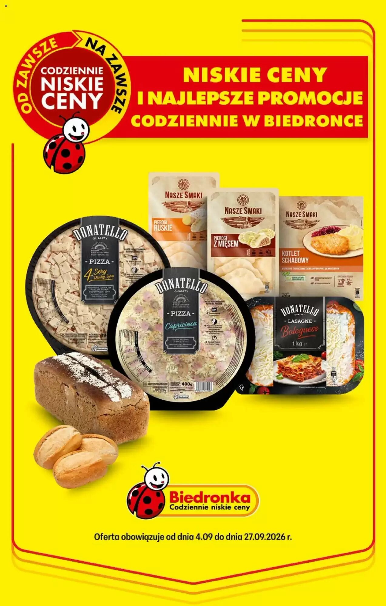 Gazetka promocyjna Biedronka  ważna od 04.09.2026 - Strona 1.