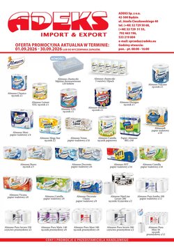 Gazetka promocyjna ADEKS  ważna od 07.09.2026
