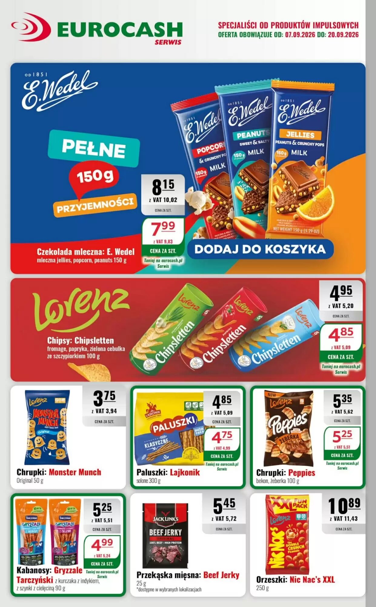Gazetka promocyjna Eurocash  ważna od 07.09.2026 - Strona 7.