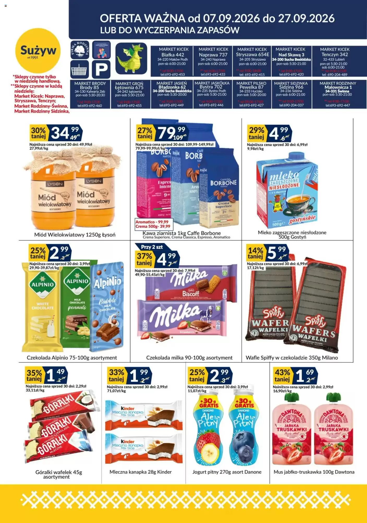 Gazetka promocyjna Sużyw ważna od 07.09.2026 - Strona 1.