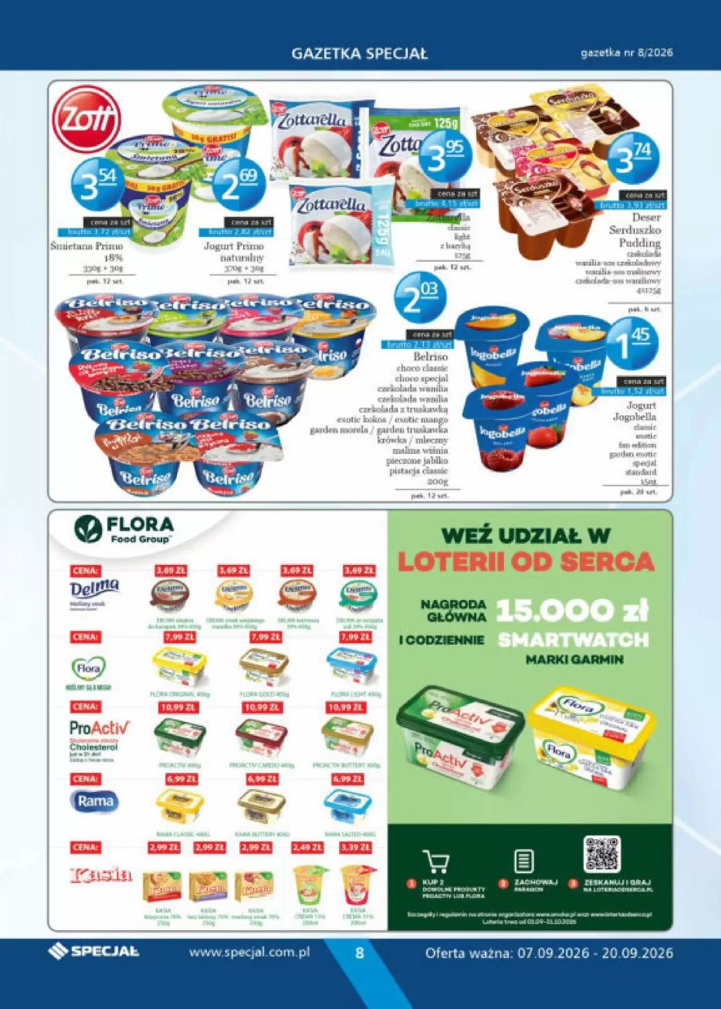 Gazetka promocyjna Specjał  ważna od 07.09.2026 - Strona 8.