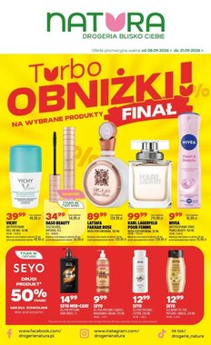 Gazetka promocyjna Drogerie Natura ważna od 08.09.2026