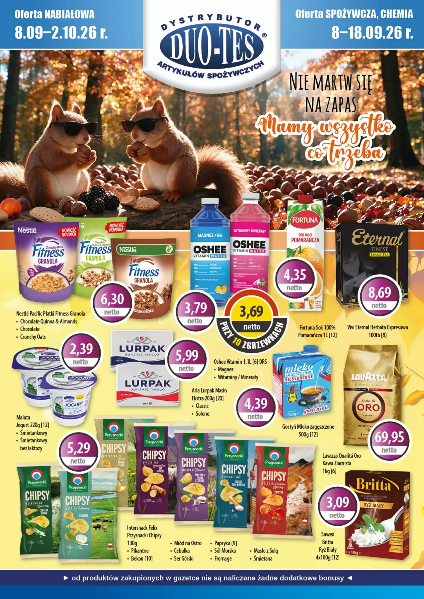 Gazetka promocyjna DUO-TES ważna od 08.09.2026 - Strona 1.