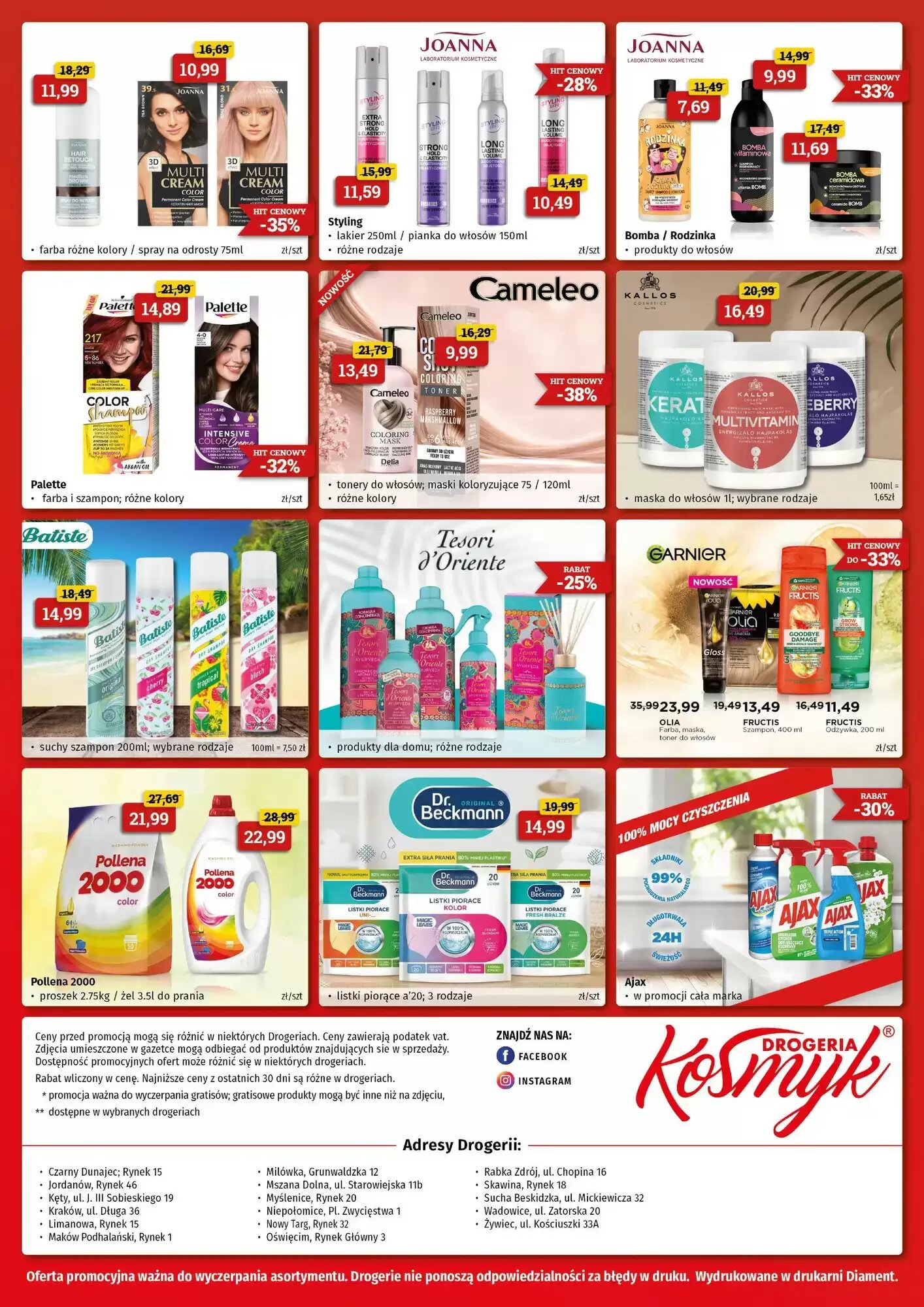 Gazetka promocyjna Drogeria Kosmyk  ważna od 08.09.2026 - Strona 4.