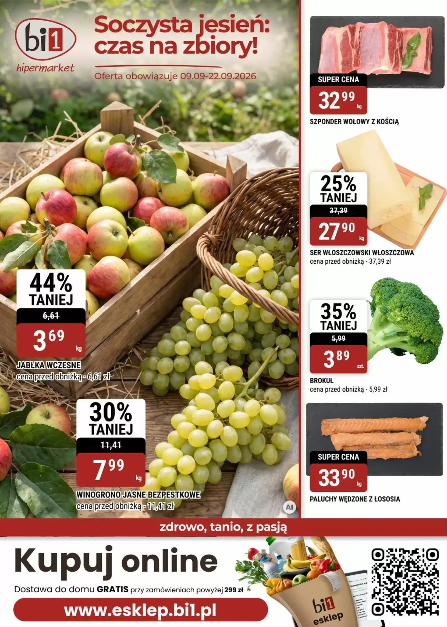 Gazetka promocyjna bi1 ważna od 09.09.2026 - Strona 1.