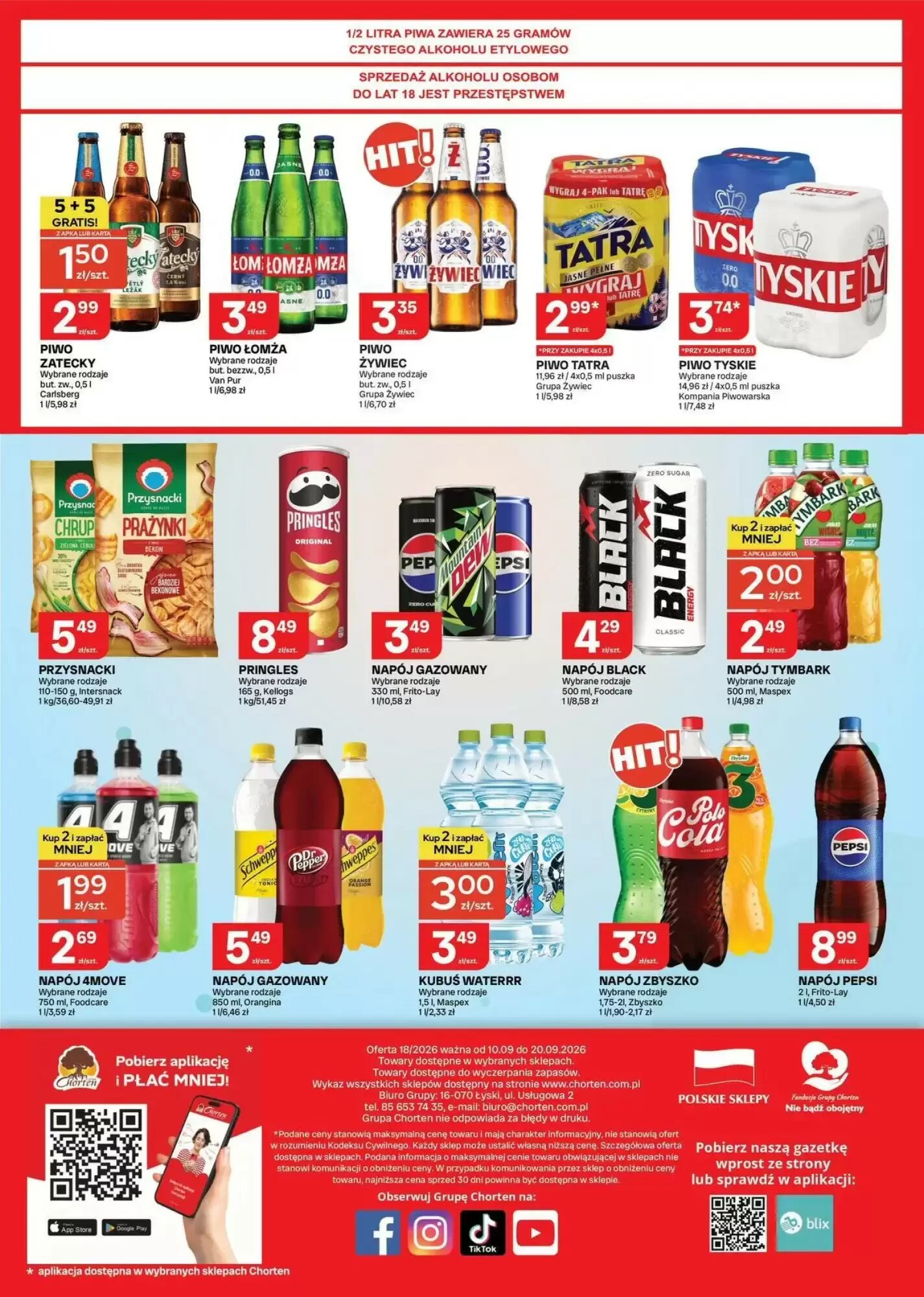 Gazetka promocyjna Chorten  ważna od 09.09.2026 - Strona 4.