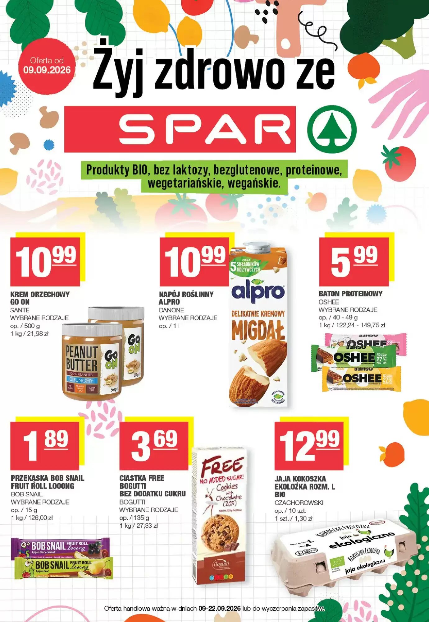 Gazetka promocyjna Spar ważna od 09.09.2026 - Strona 1.