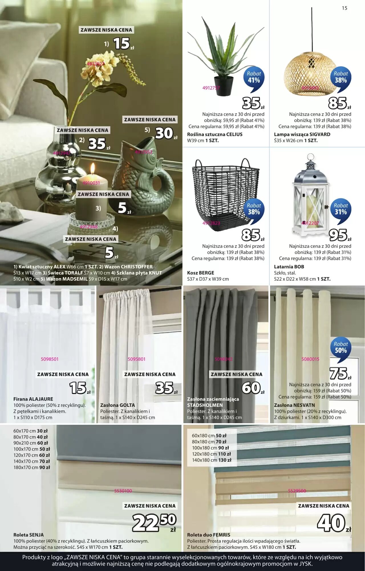 Gazetka promocyjna JYSK  ważna od 09.09.2026 - Strona 15.