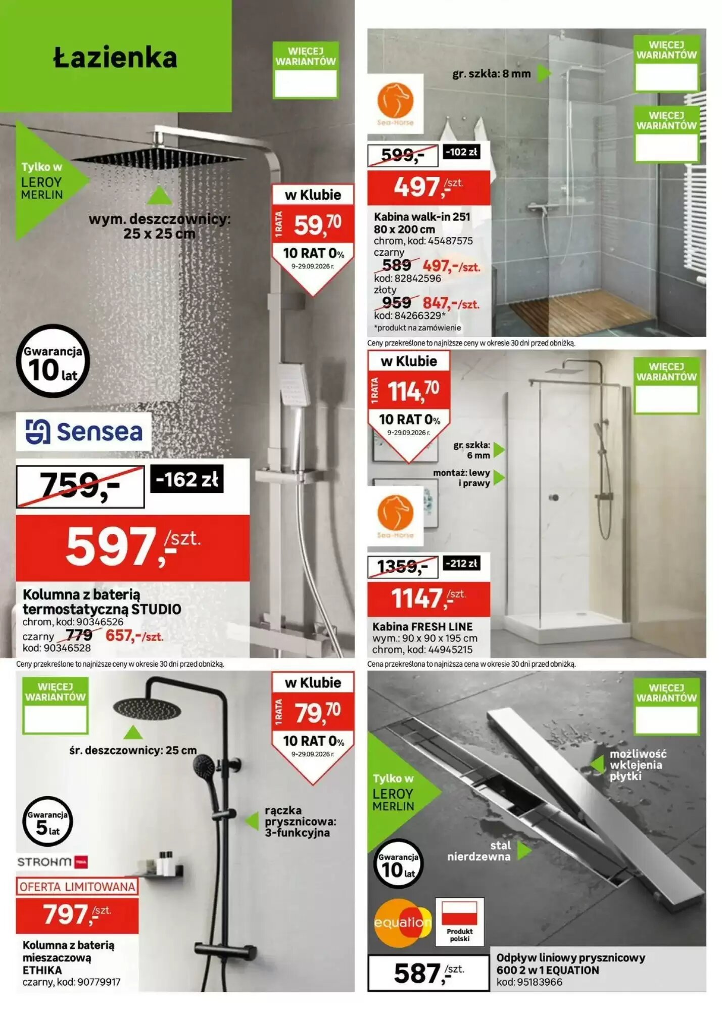 Gazetka promocyjna Leroy Merlin  ważna od 09.09.2026 - Strona 22.