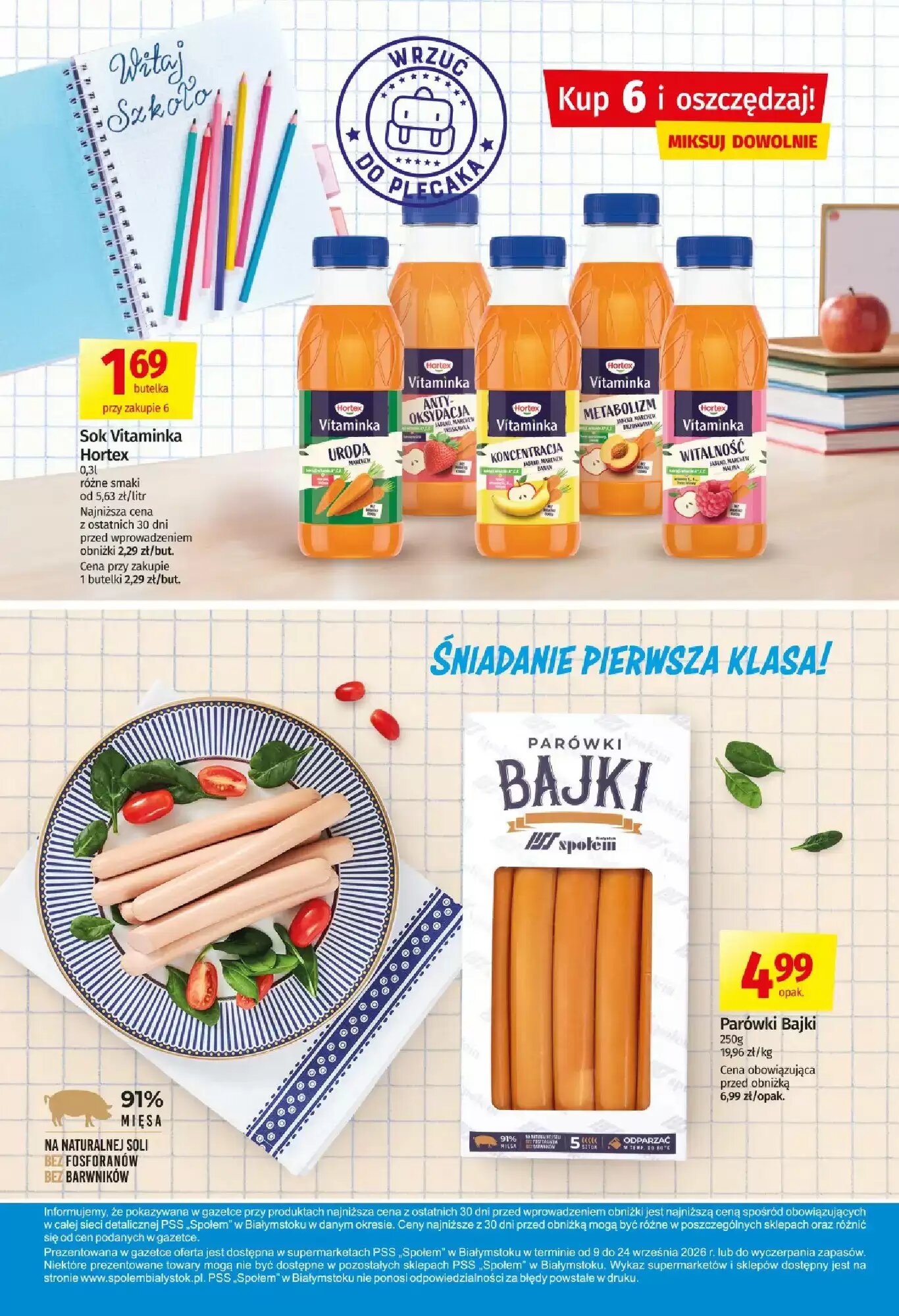 Gazetka promocyjna Społem  ważna od 09.09.2026 - Strona 24.