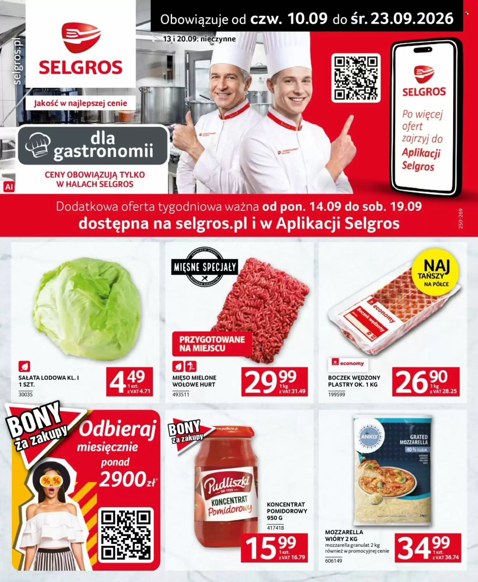 Gazetka promocyjna Selgros ważna od 10.09.2026 - Strona 1.