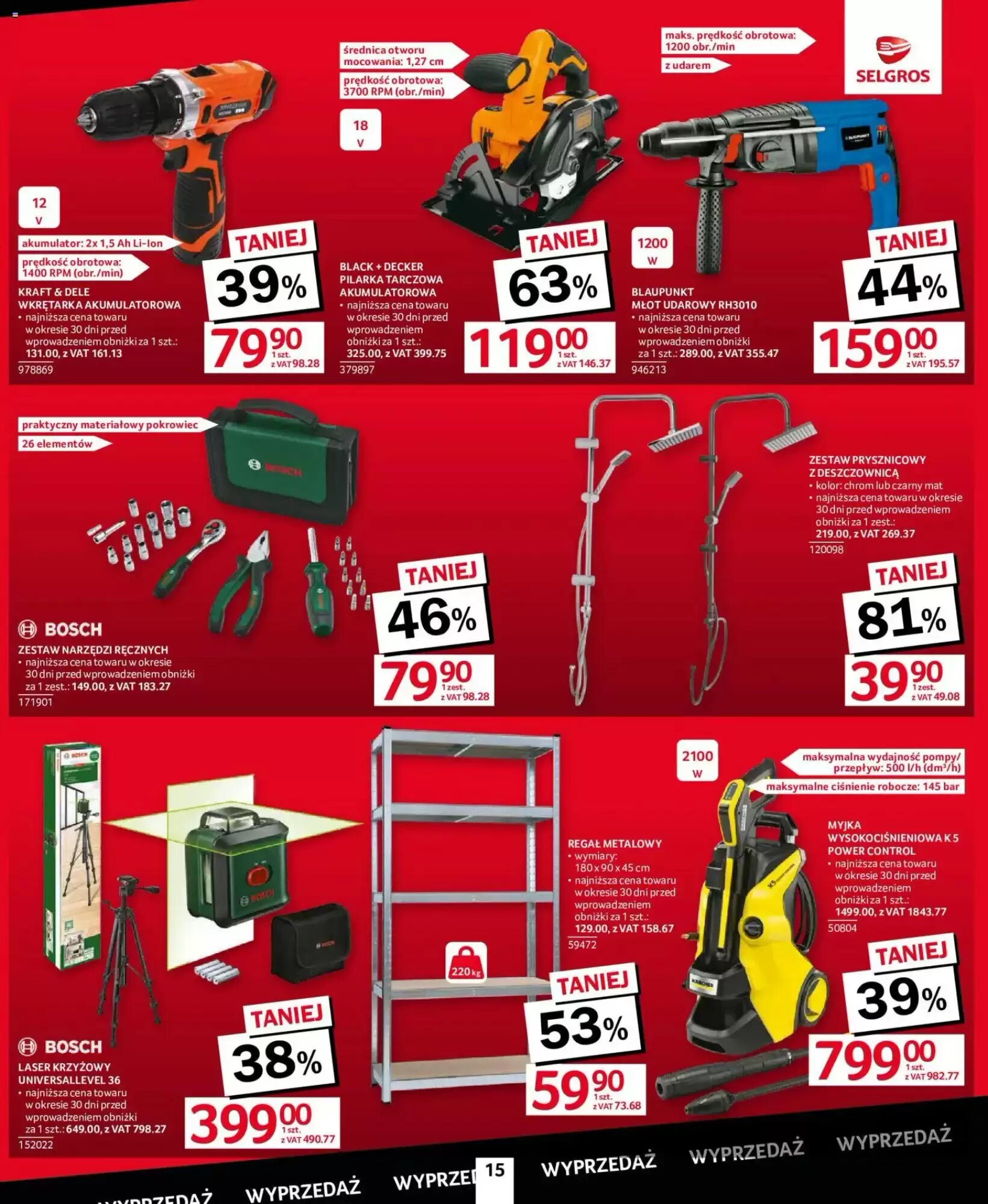 Gazetka promocyjna Selgros  ważna od 10.09.2026 - Strona 15.
