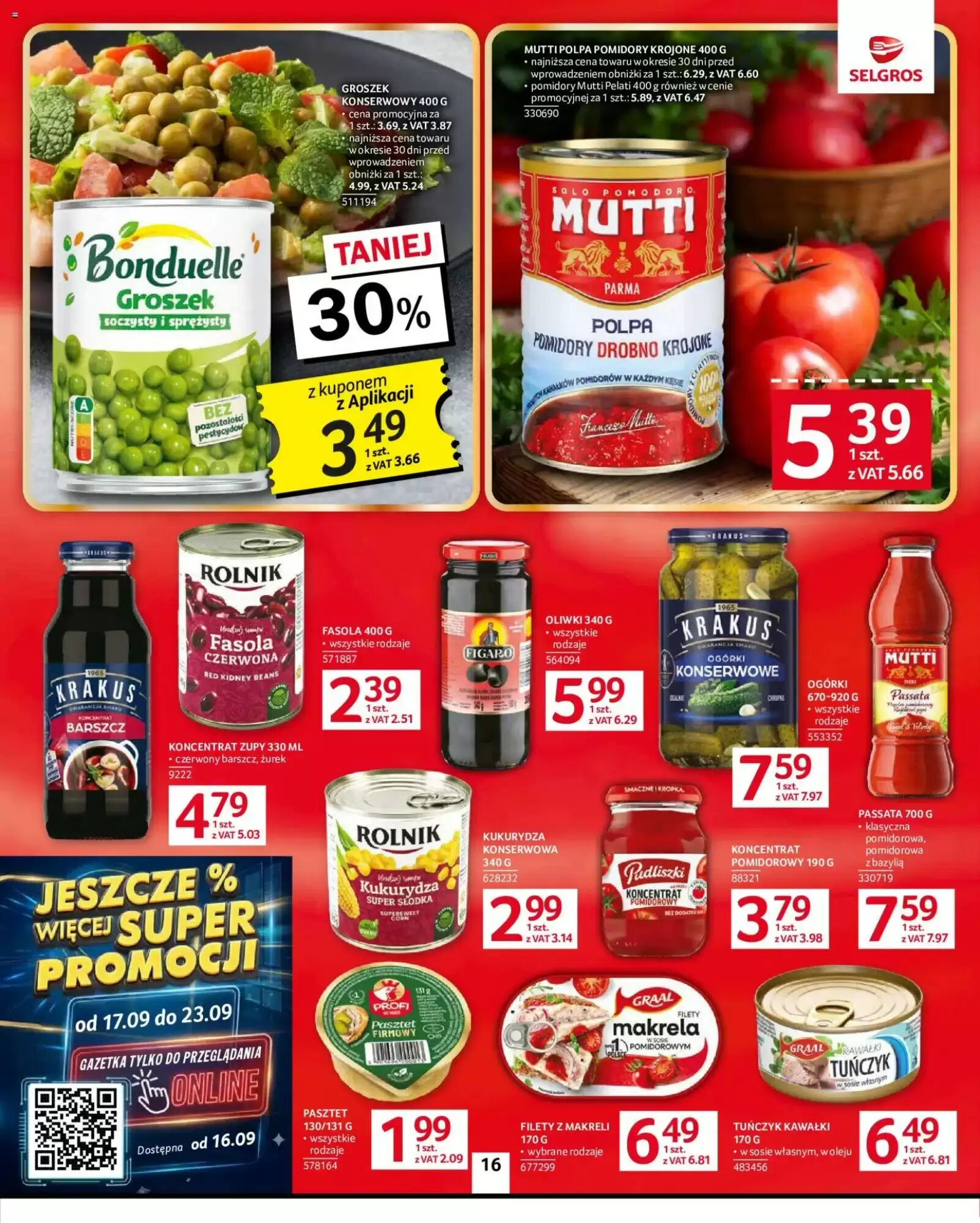 Gazetka promocyjna Selgros  ważna od 10.09.2026 - Strona 16.