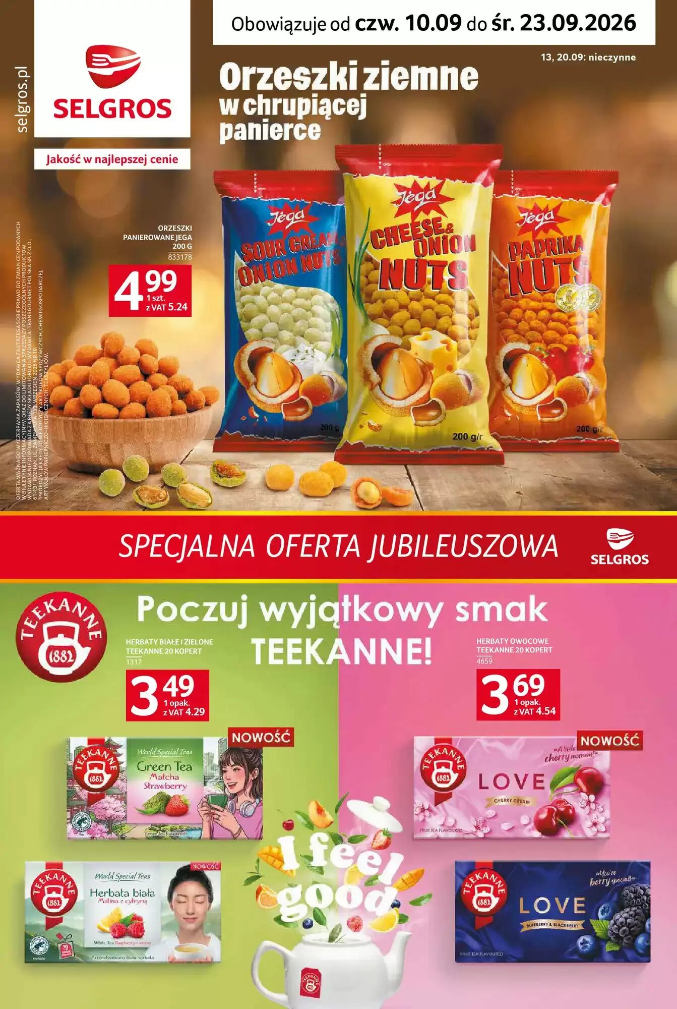 Gazetka promocyjna Selgros  ważna od 10.09.2026 - Strona 1.