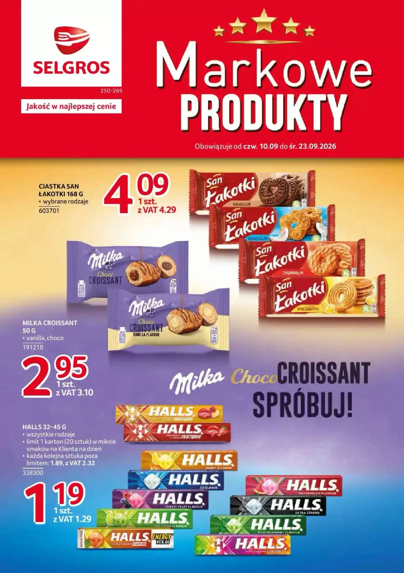 Gazetka promocyjna Selgros  ważna od 10.09.2026 - Strona 1.