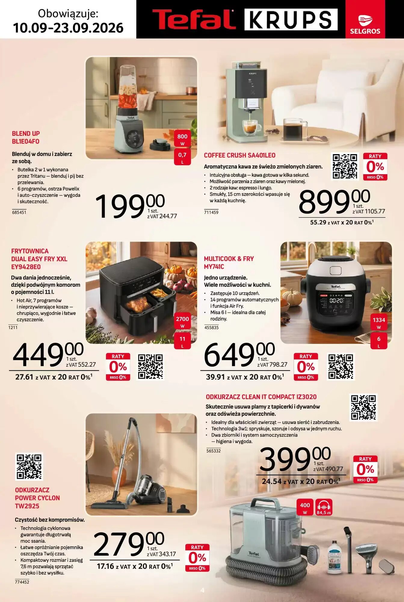 Gazetka promocyjna Selgros  ważna od 10.09.2026 - Strona 4.