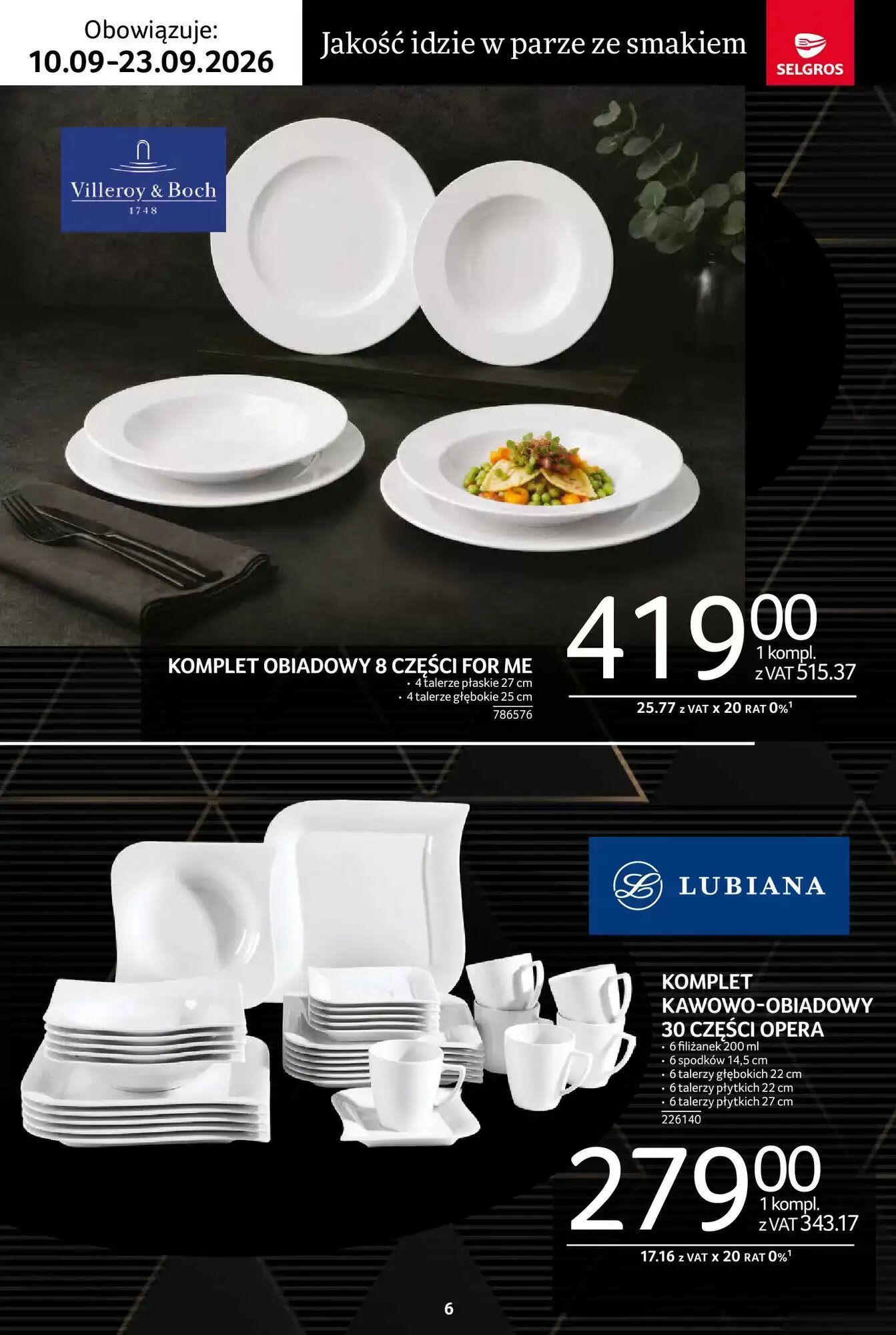 Gazetka promocyjna Selgros  ważna od 10.09.2026 - Strona 6.