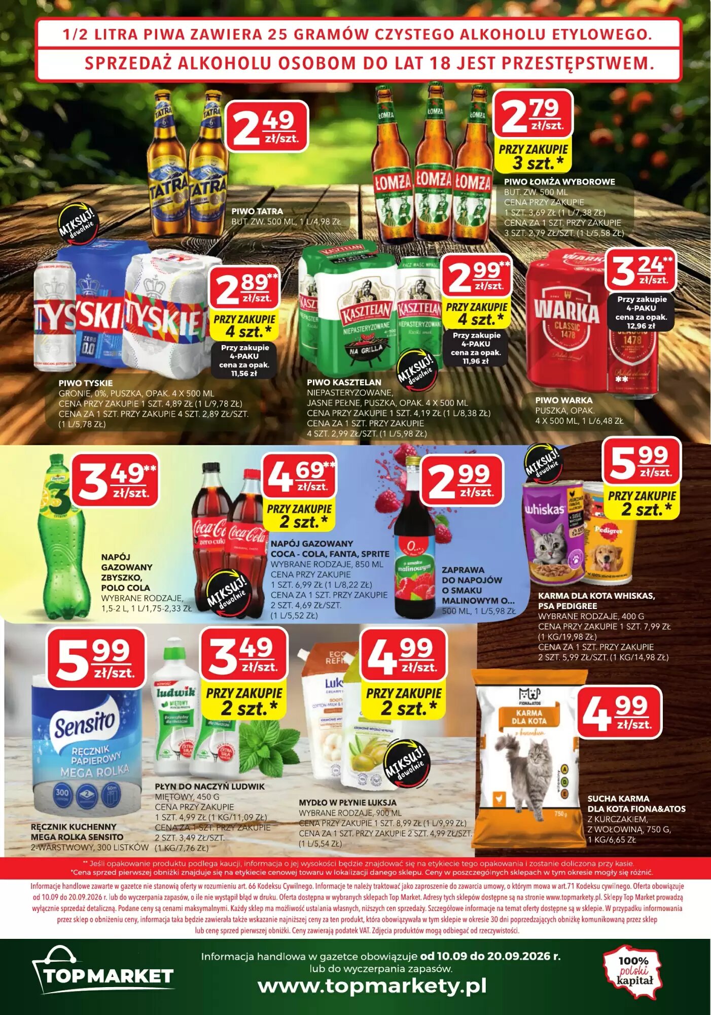 Gazetka promocyjna Top Market  ważna od 10.09.2026 - Strona 4.