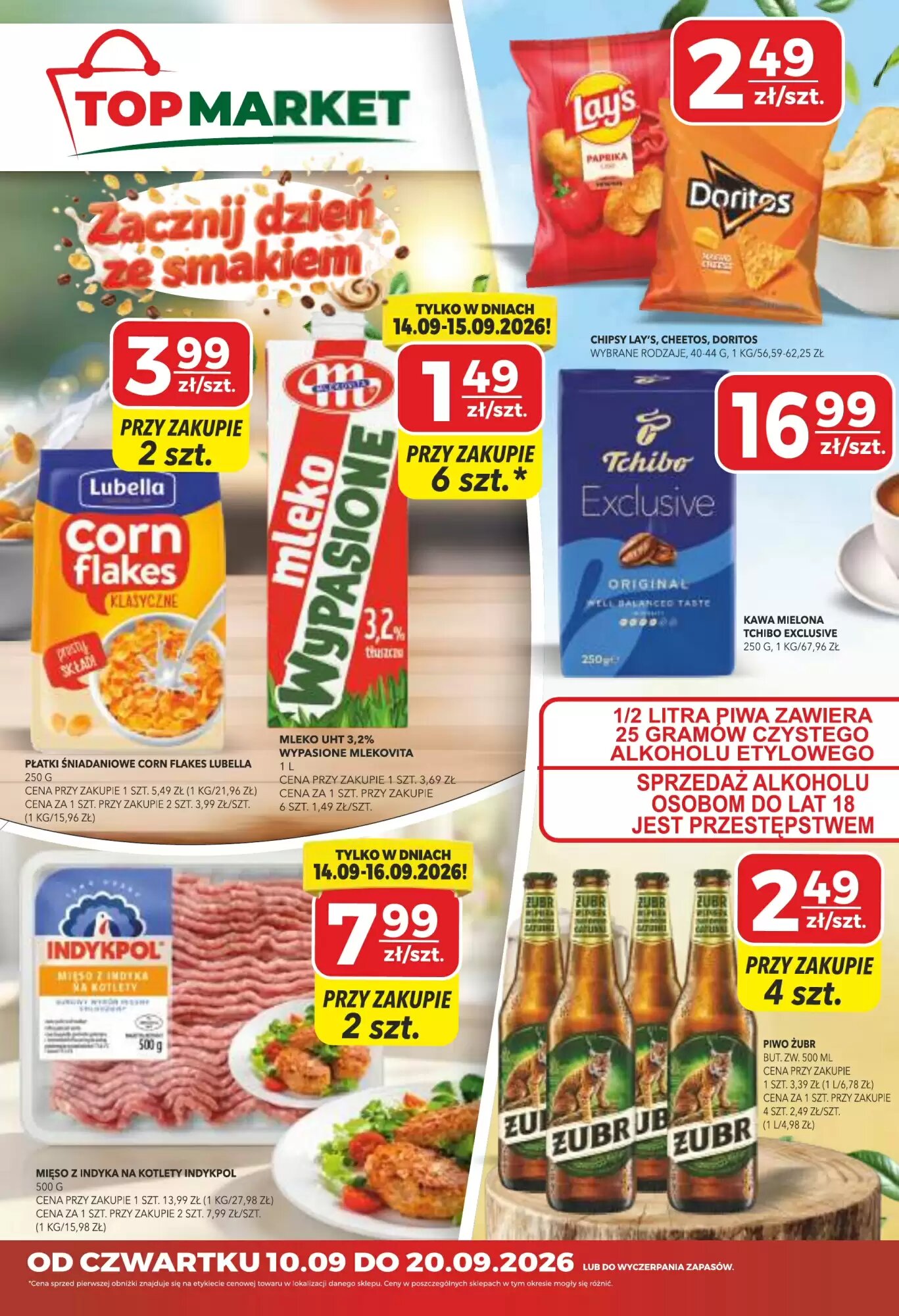 Gazetka promocyjna Top Market ważna od 10.09.2026 - Strona 1.