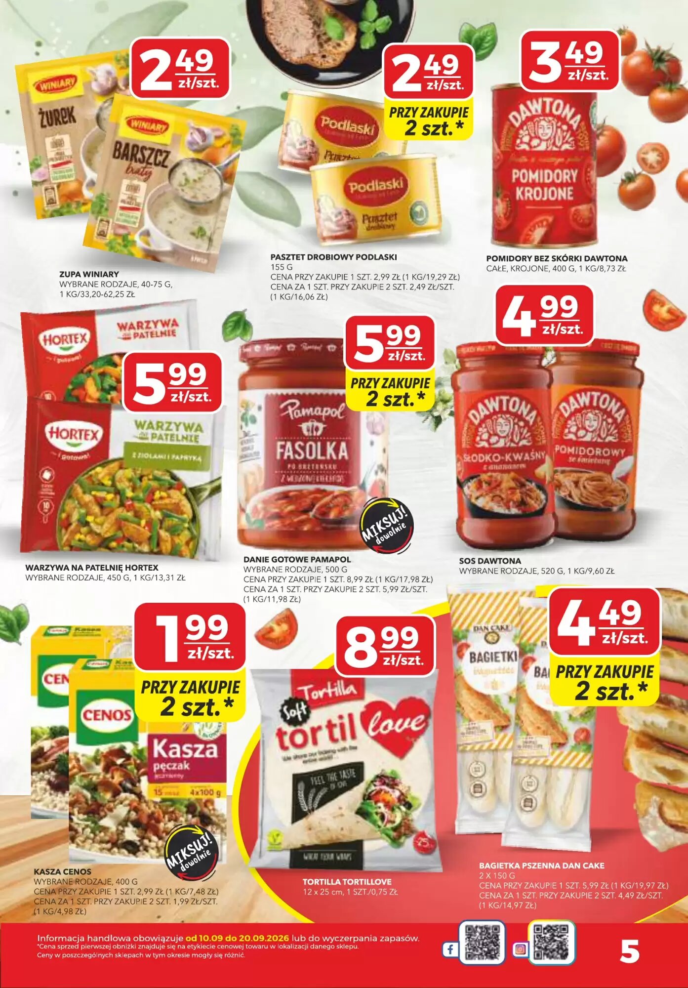Gazetka promocyjna Top Market  ważna od 10.09.2026 - Strona 5.