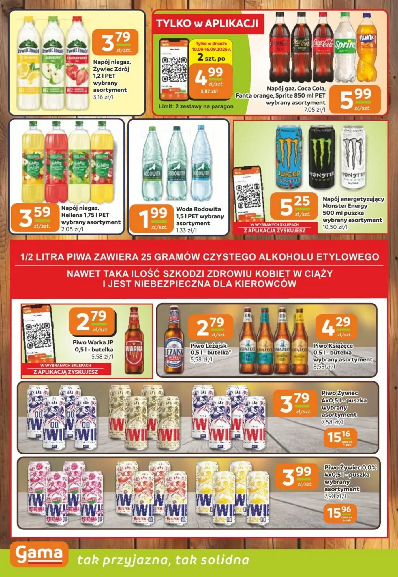 Gazetka promocyjna Gama  ważna od 10.09.2026 - Strona 10.