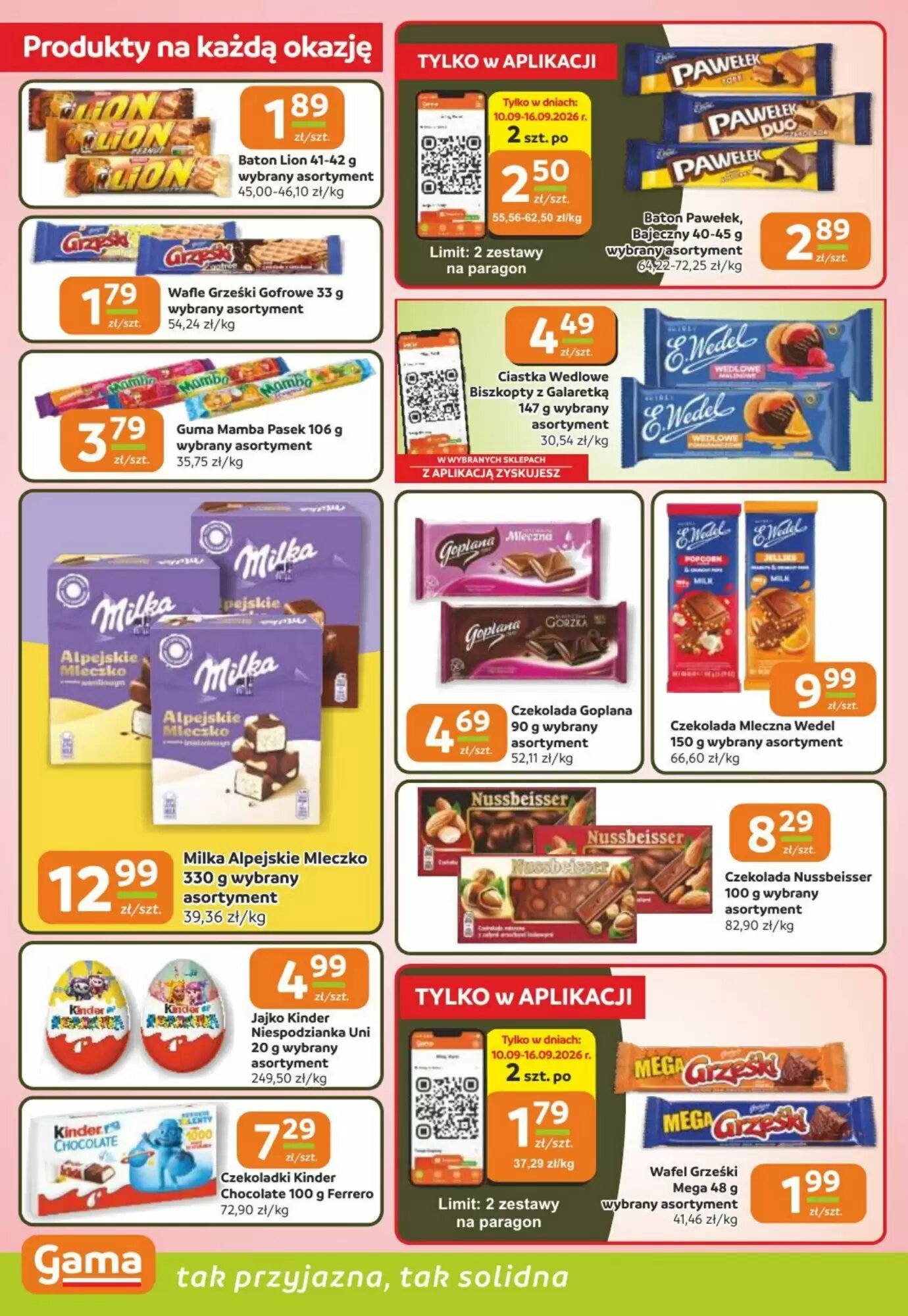 Gazetka promocyjna Gama  ważna od 10.09.2026 - Strona 4.