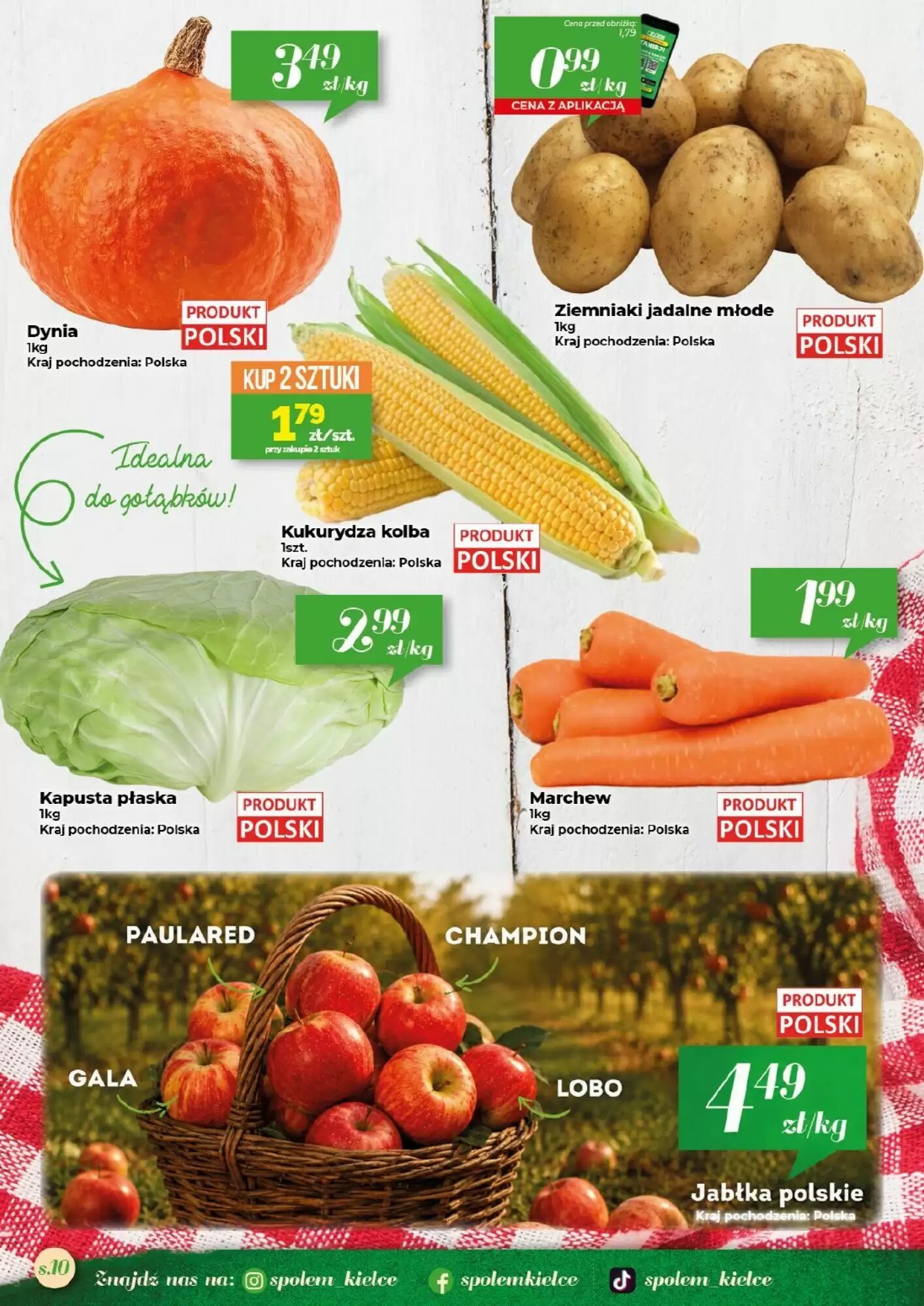Gazetka promocyjna Społem  ważna od 10.09.2026 - Strona 10.
