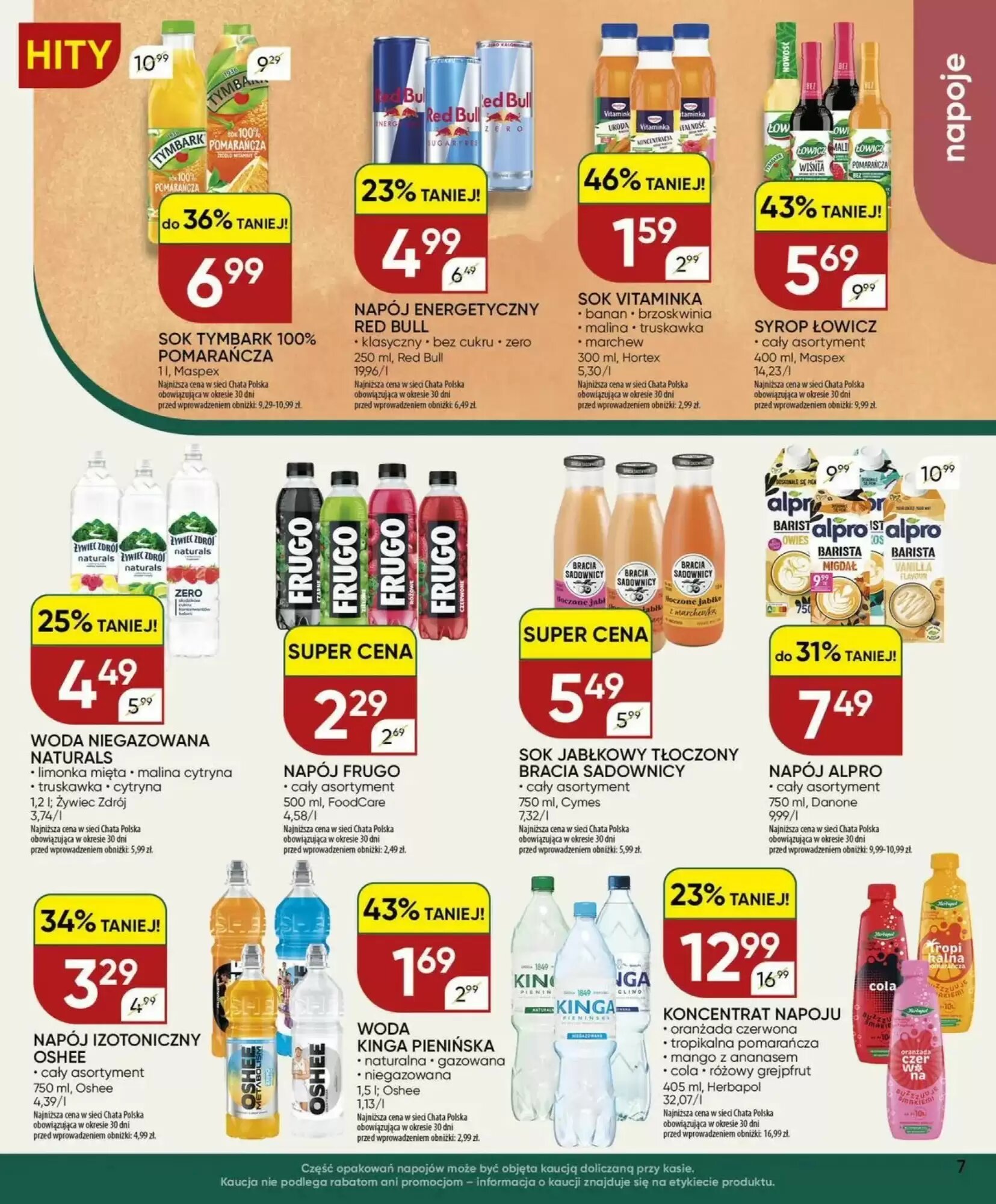 Gazetka promocyjna Chata Polska  ważna od 10.09.2026 - Strona 7.