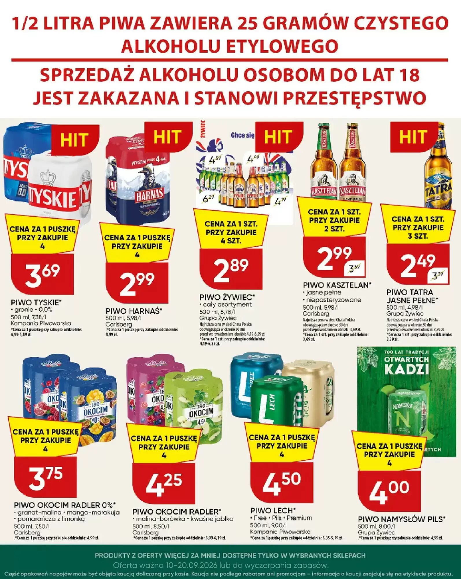 Gazetka promocyjna Chata Polska  ważna od 10.09.2026 - Strona 3.