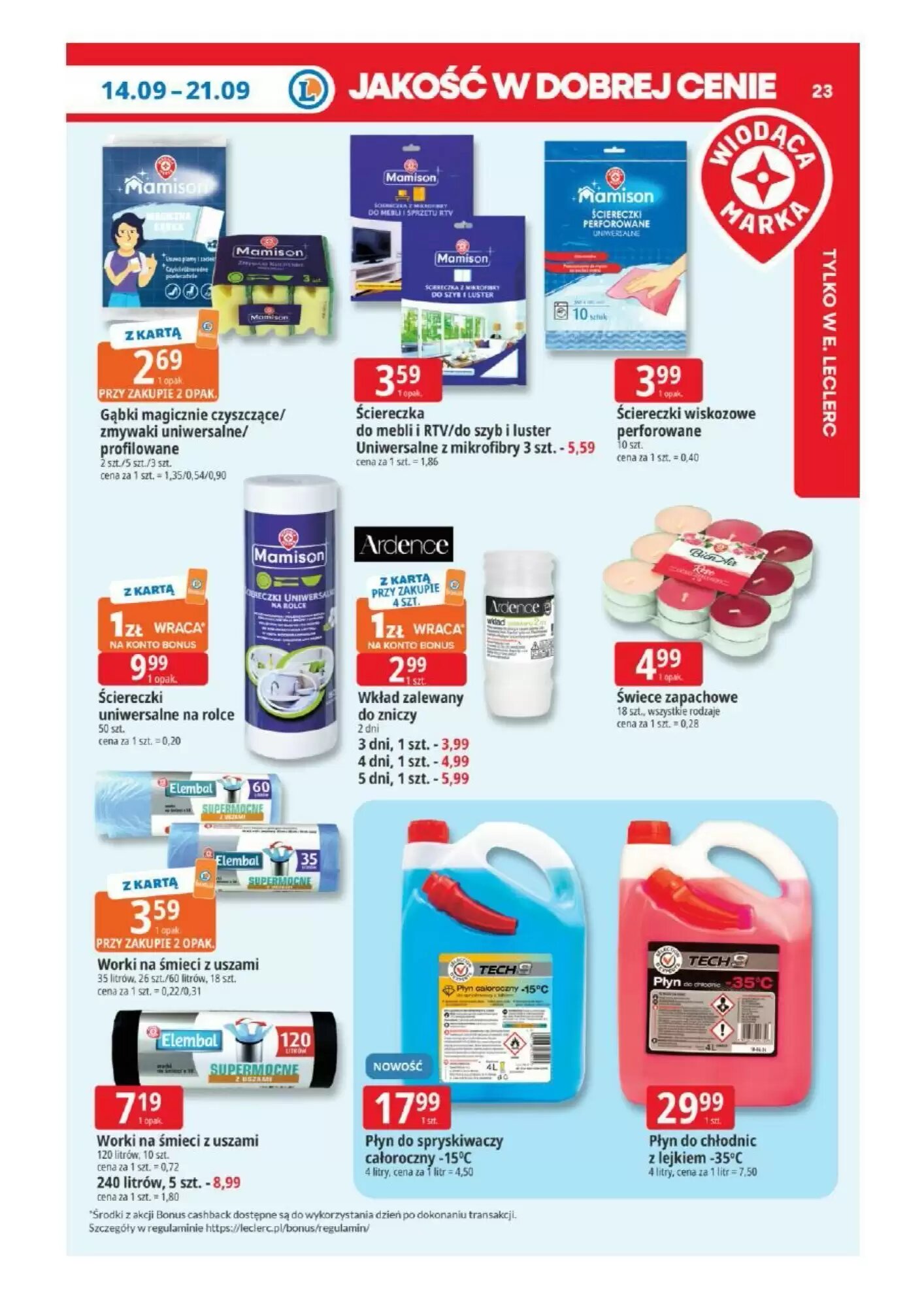 Gazetka promocyjna E.Leclerc  ważna od 14.09.2026 - Strona 23.