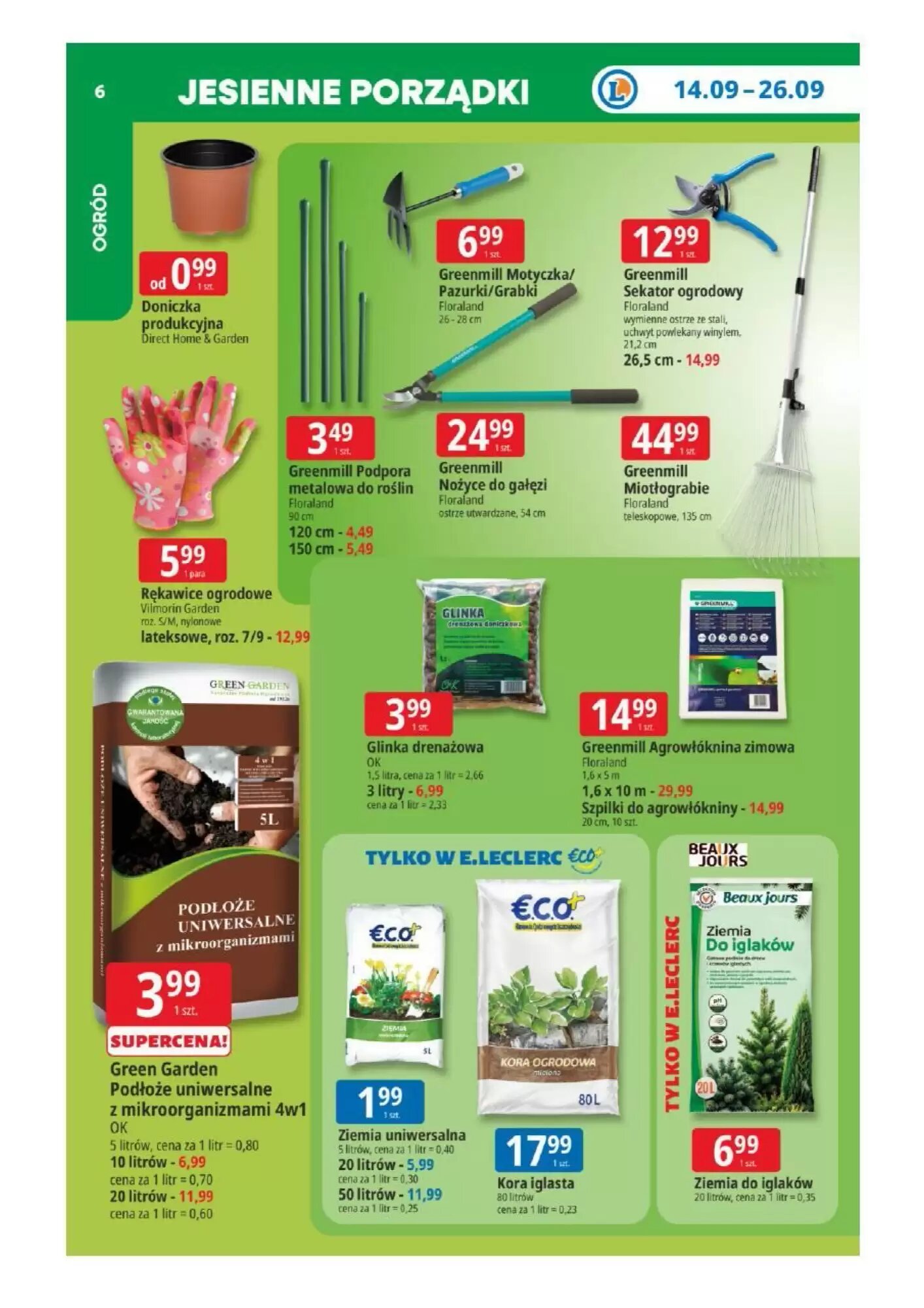 Gazetka promocyjna E.Leclerc  ważna od 14.09.2026 - Strona 6.