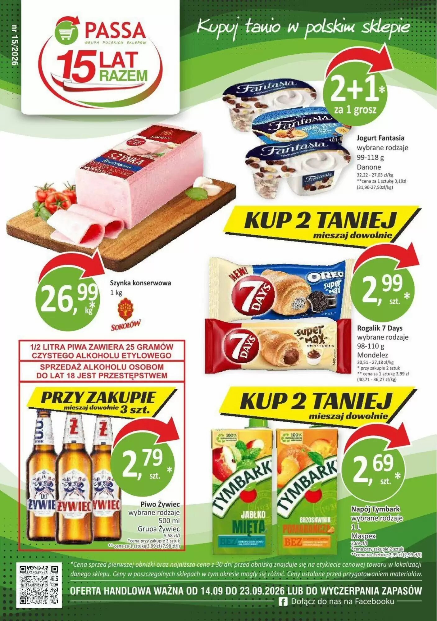 Gazetka promocyjna Orzech  ważna od 14.09.2026 - Strona 1.