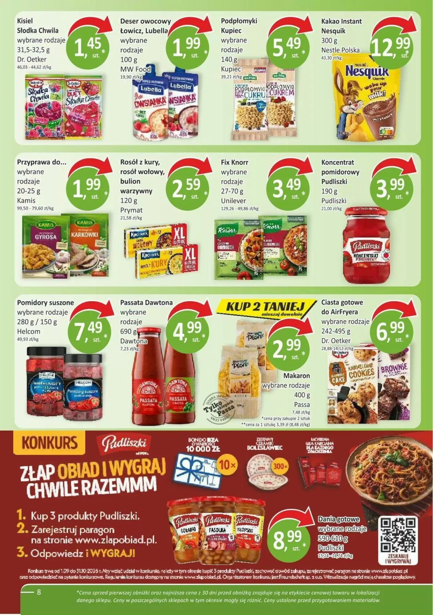 Gazetka promocyjna Orzech  ważna od 14.09.2026 - Strona 8.